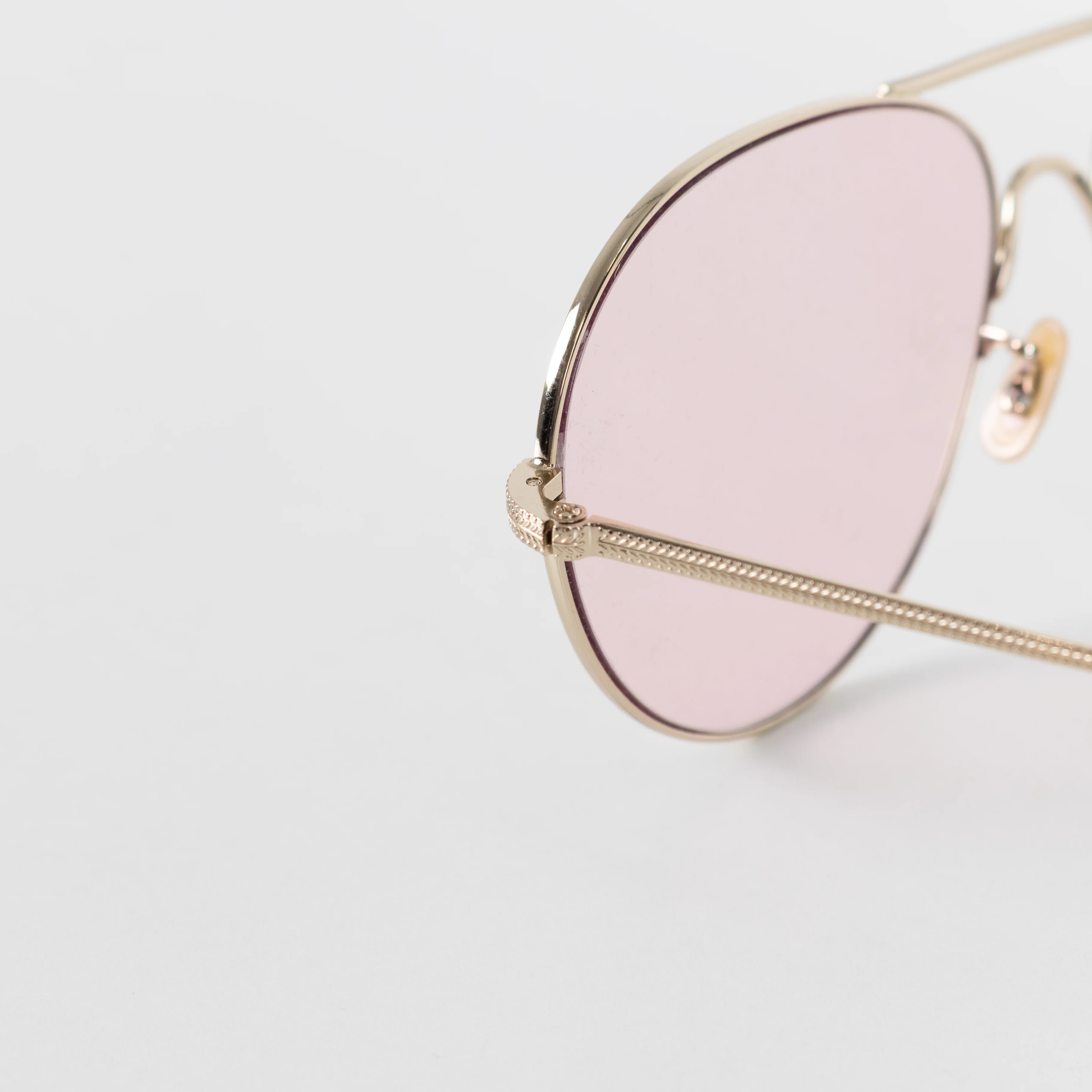 Oliver Peoples Rockmore Pink Lens Aviator - Image 9