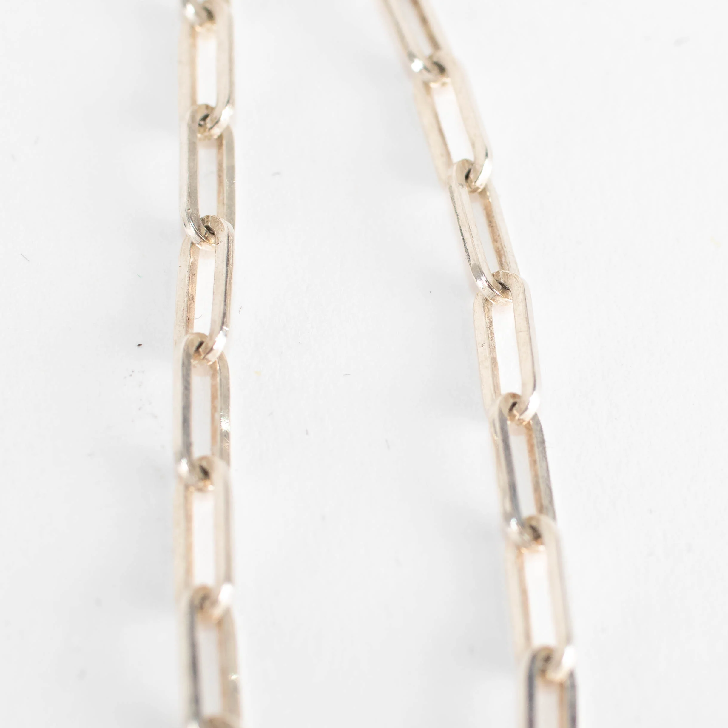 Otimberg T bar Signature Chain Link Silver Bracelet - Image 5