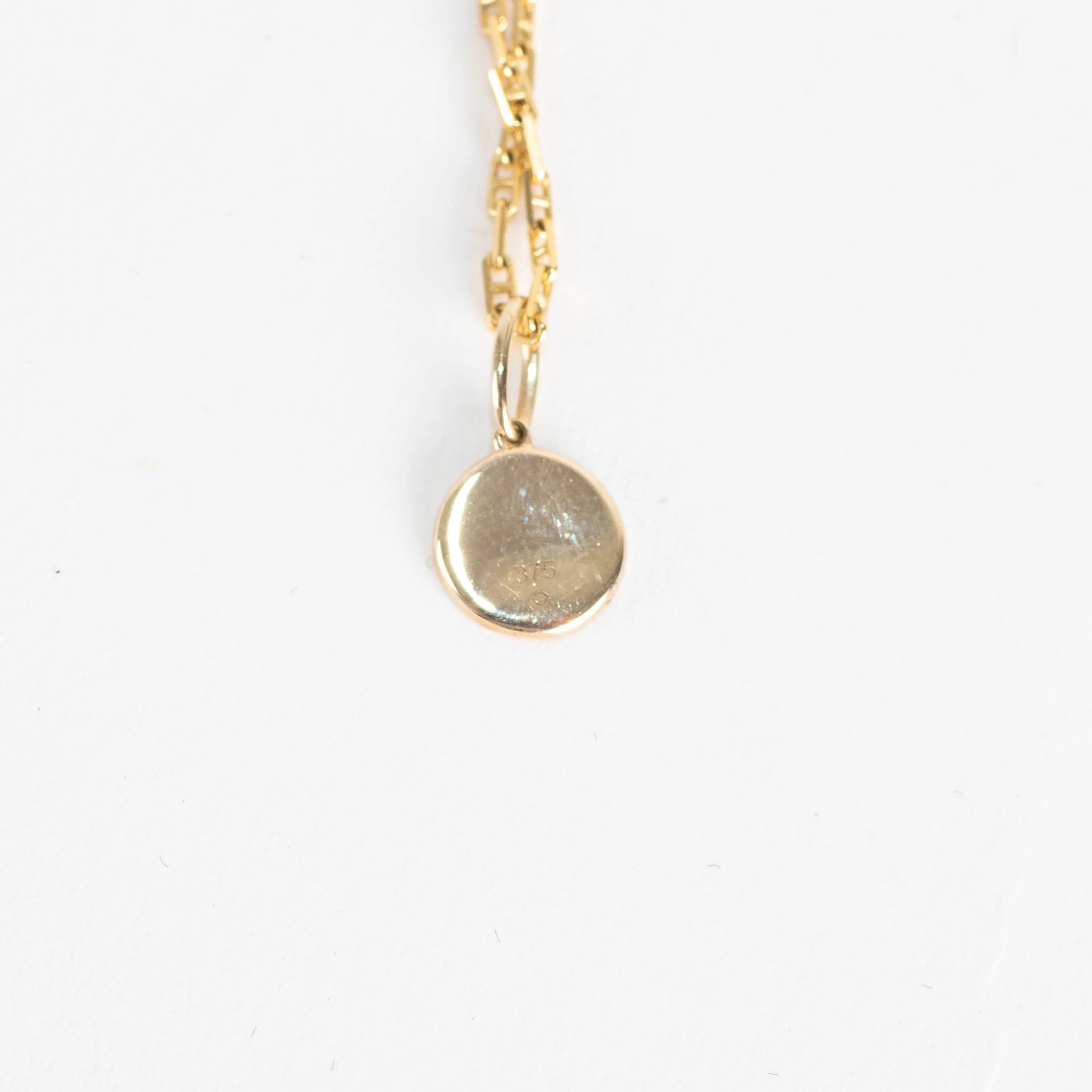 Otiumberg 9ct Gold Necklace With Tiny Diamond Disc - Image 3