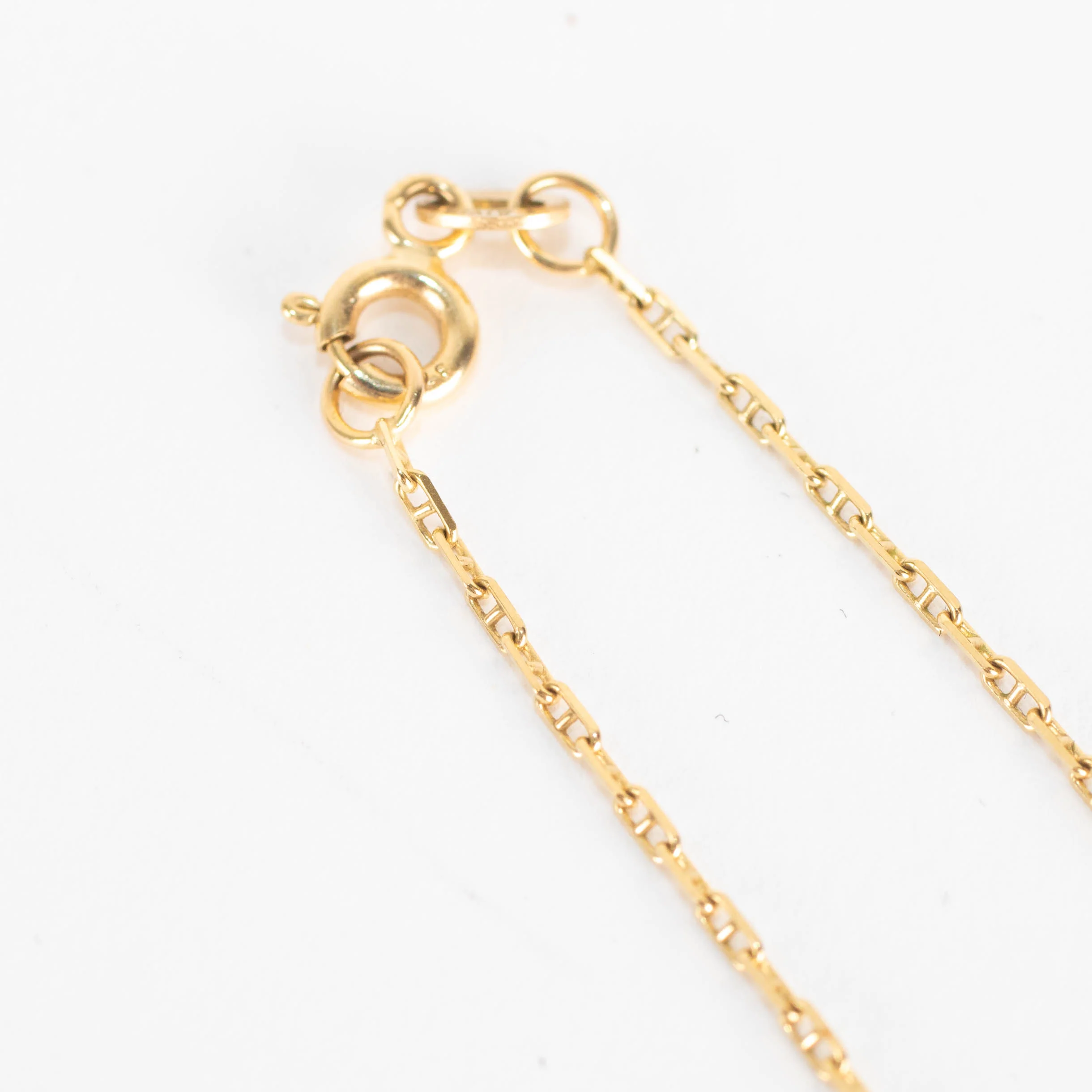 Otiumberg 9ct Gold Necklace With Tiny Diamond Disc - Image 4