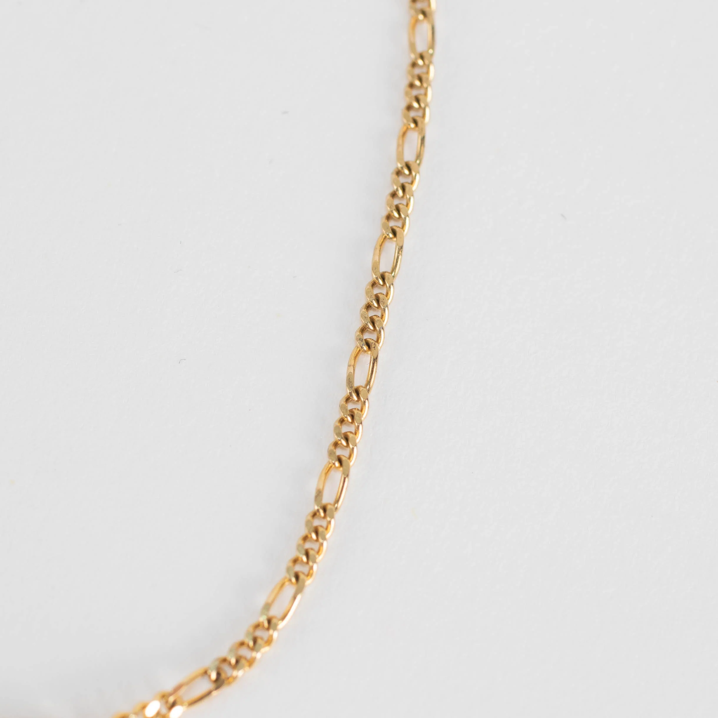 Otiumberg Gold Plated Delicate Chain Anklet Curb - Image 5