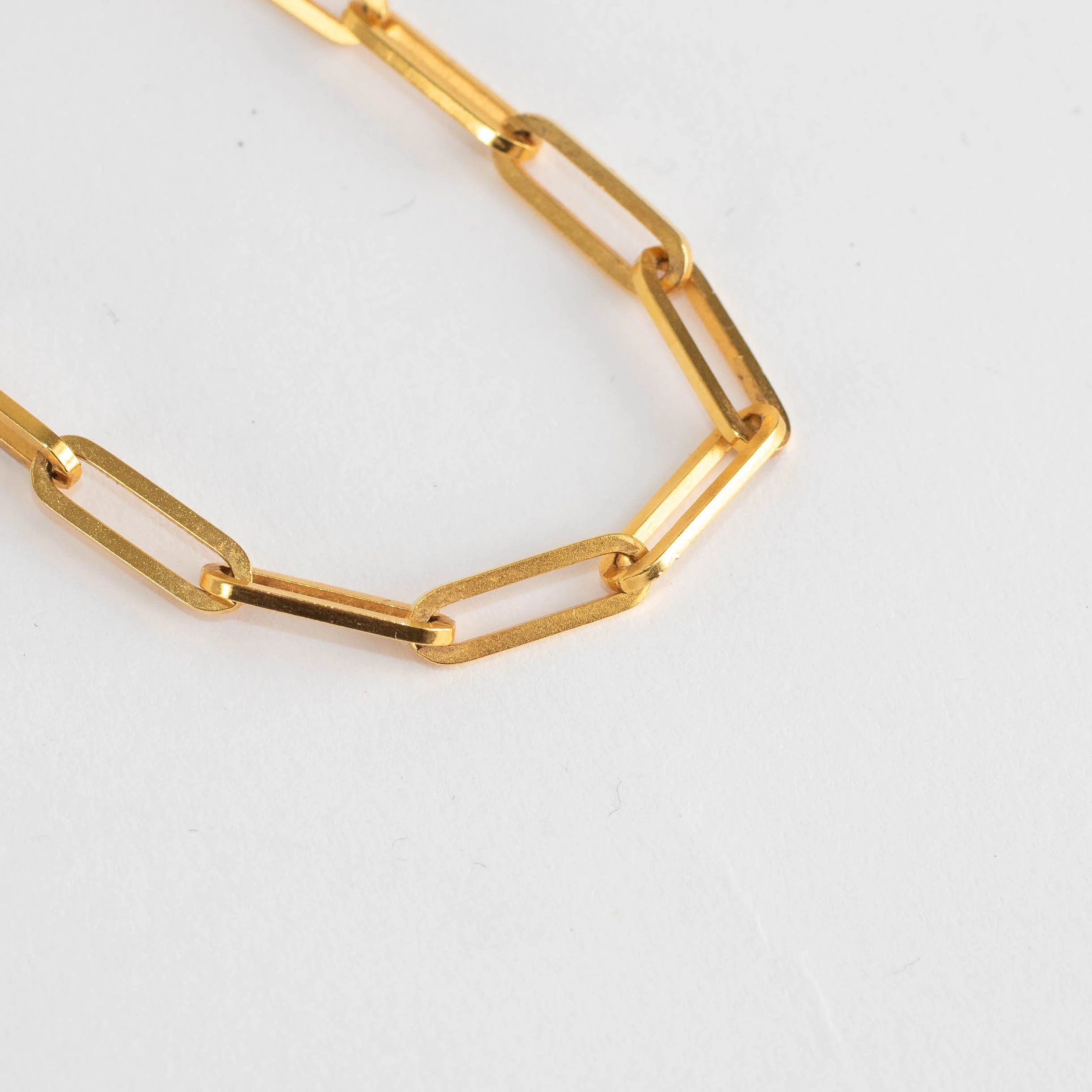 Otiumberg Gold Vermeil Paperclip Necklace - Image 3