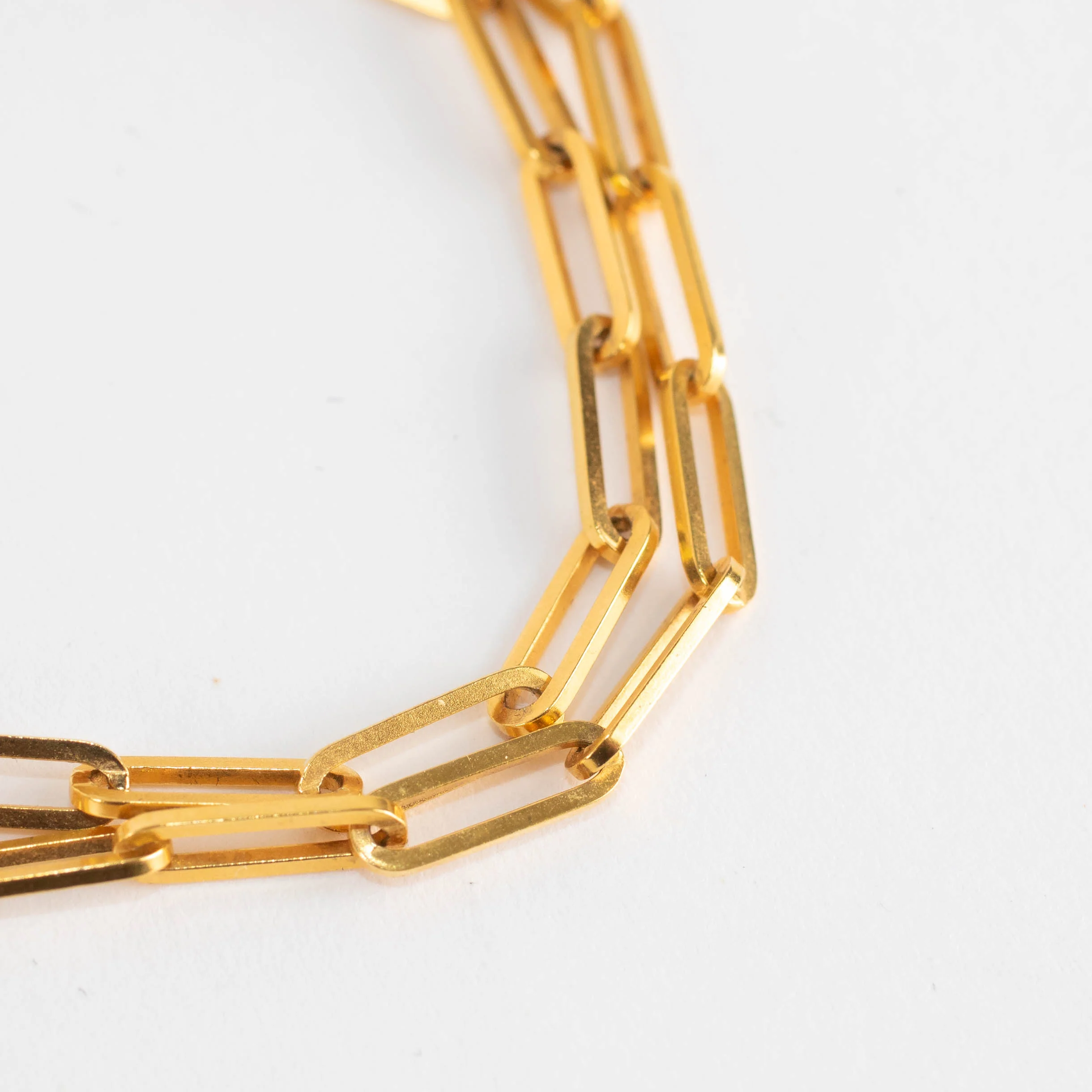 Otiumberg Gold Vermeil Paperclip Necklace - Image 6