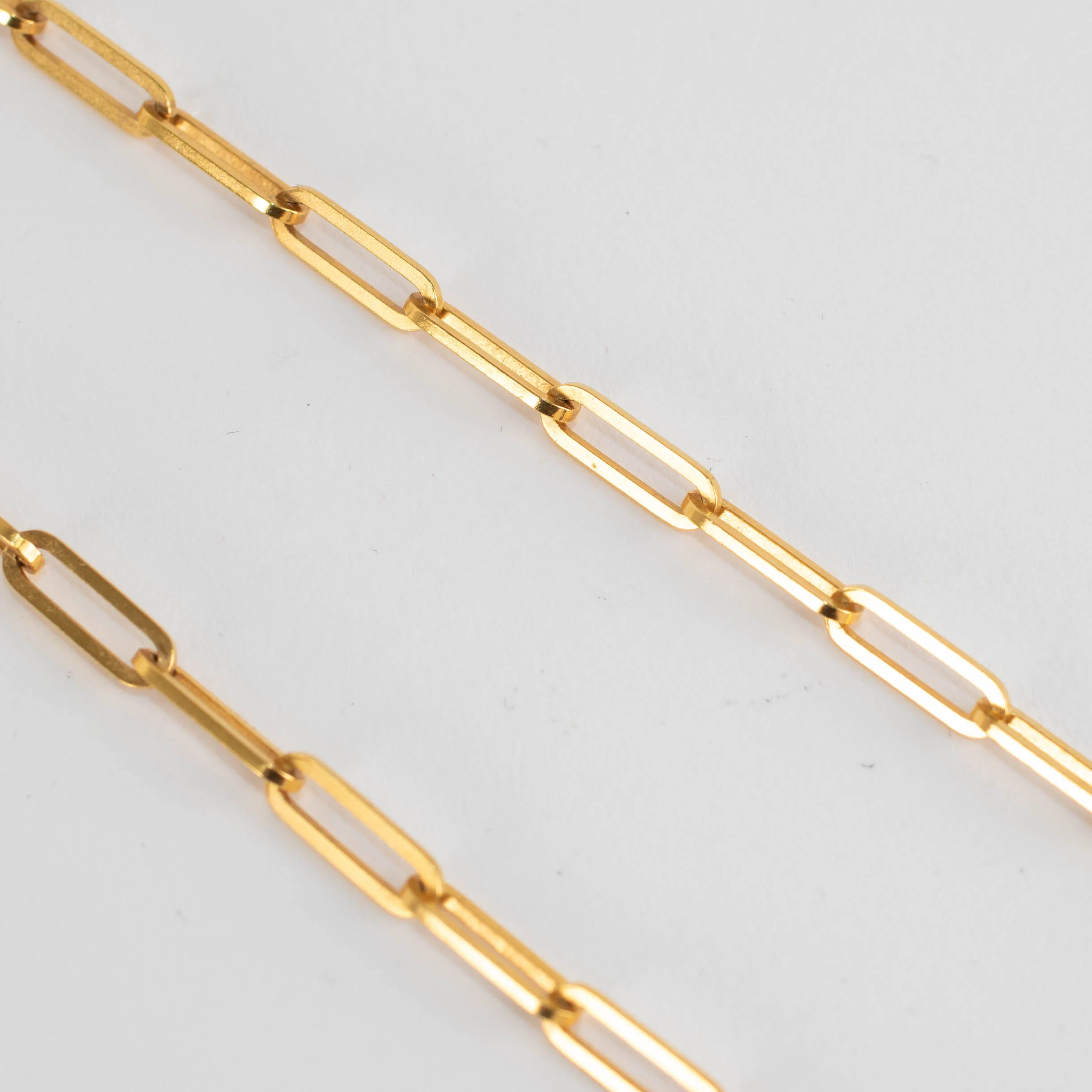 Otiumberg Paperclip Gold Vermeil Necklace - Image 4