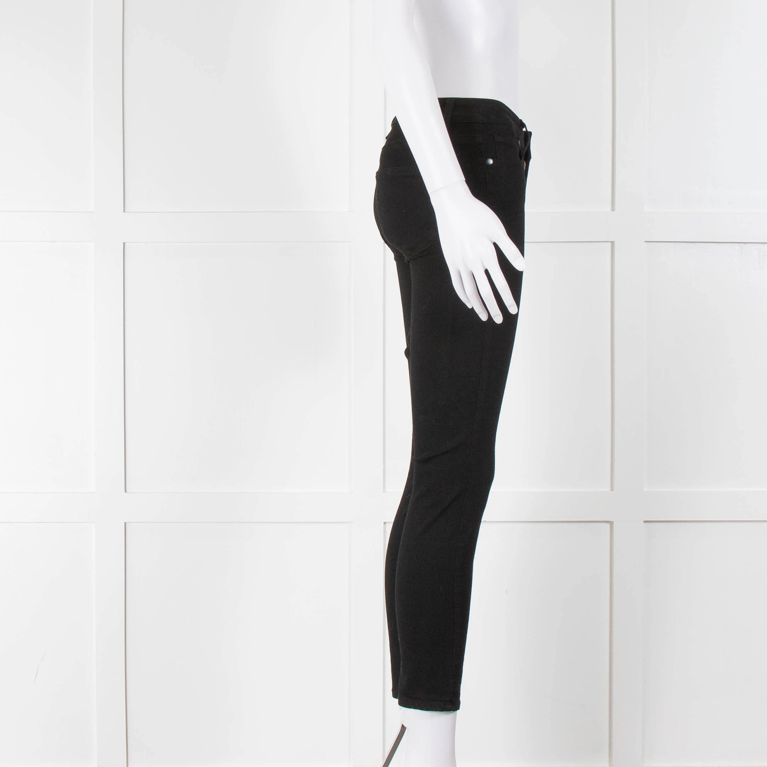 Paige Black Verdugo Crop Jeans - Image 2