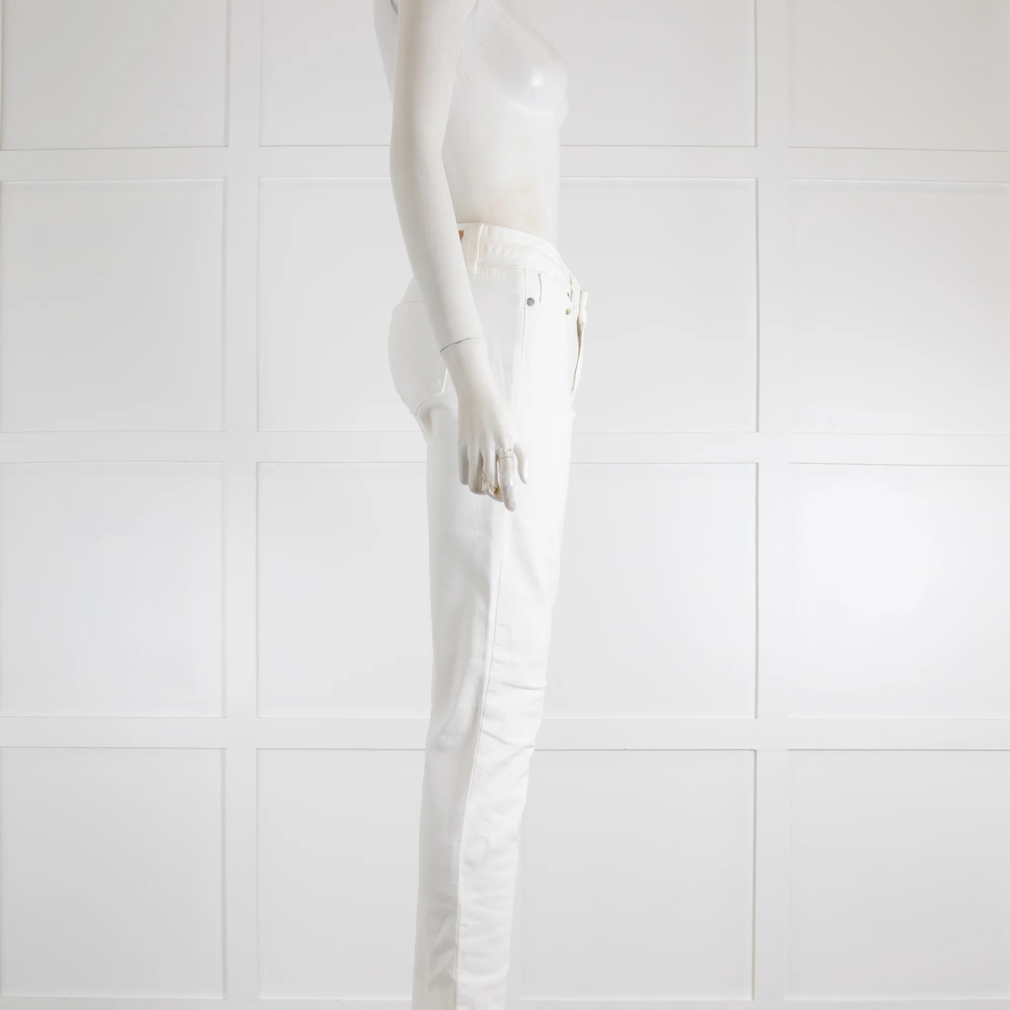 Paige White Skinny Jeans - Image 2