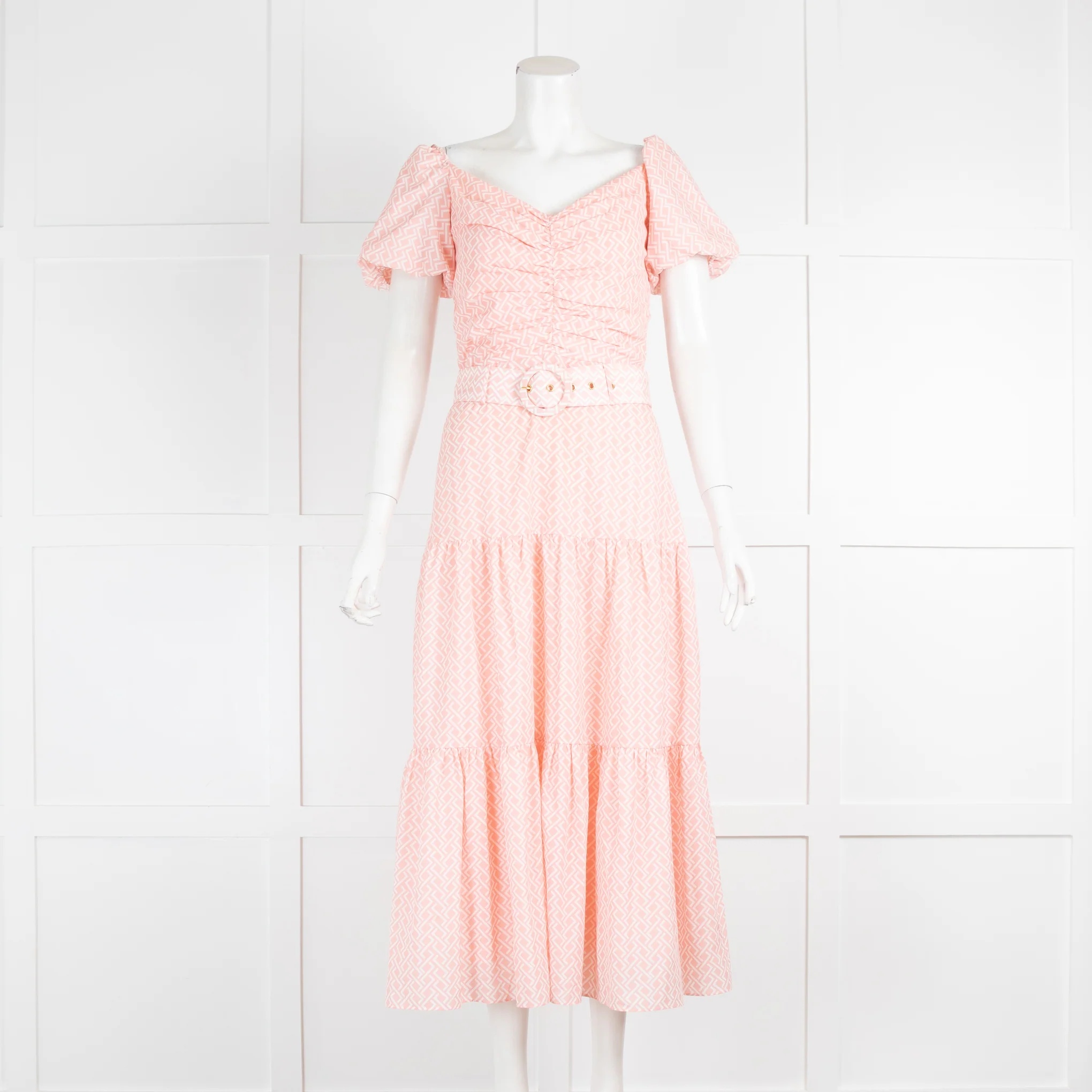 Paloma Blue Rose Patterned Evie Dress