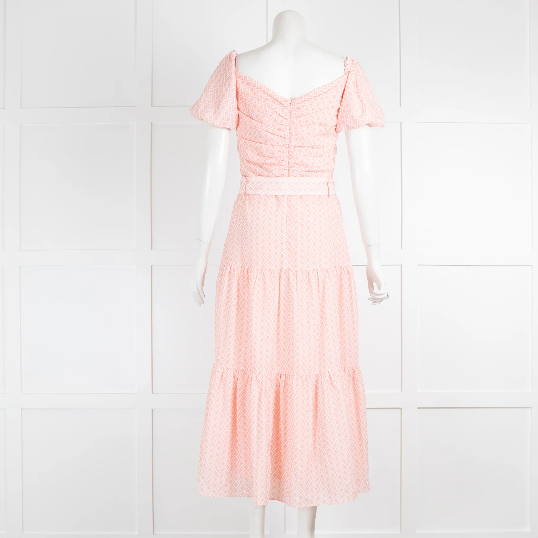 Paloma Blue Rose Patterned Evie Dress - Image 3