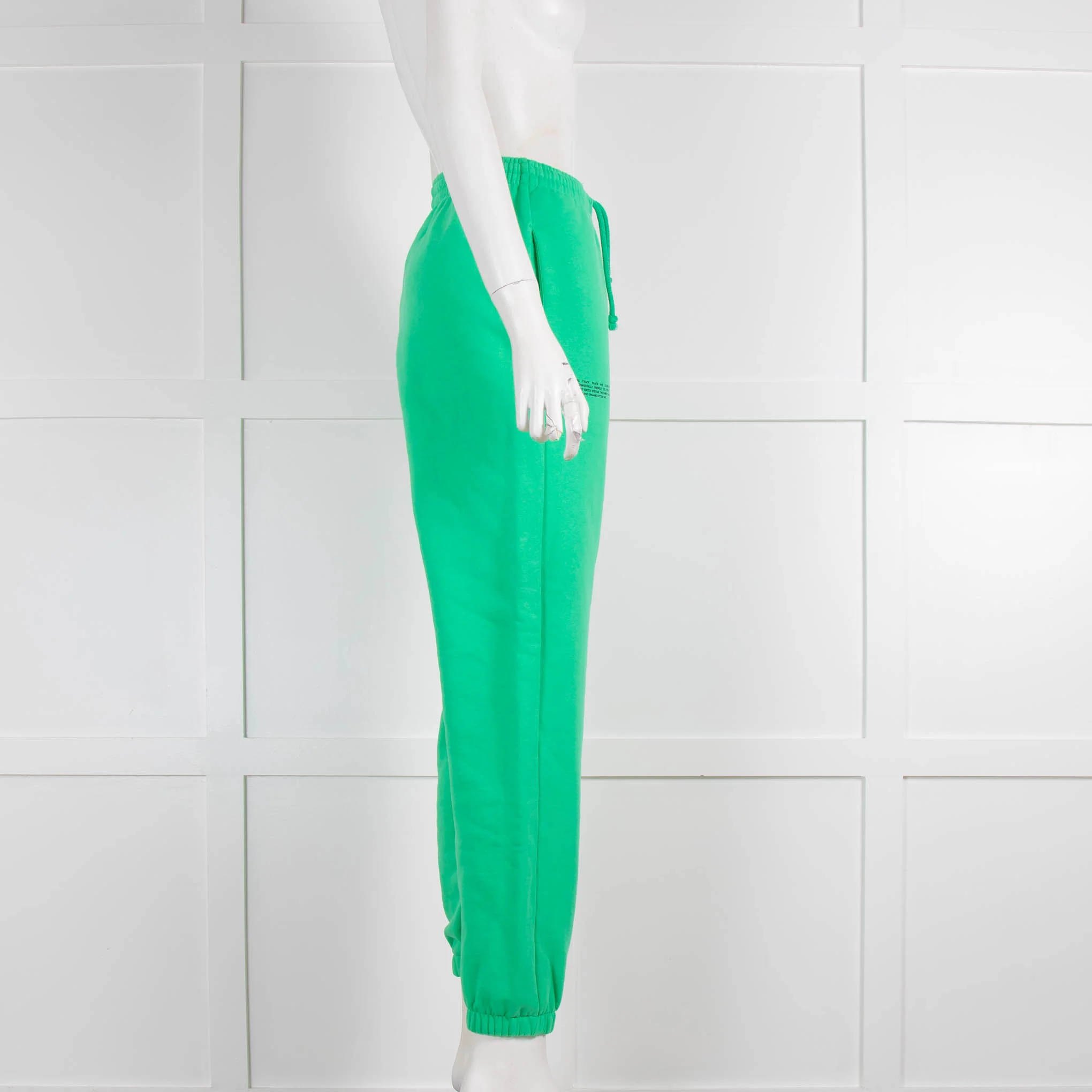 Pangaia 365 Jade Green Heavyweight Track Pants - Image 2