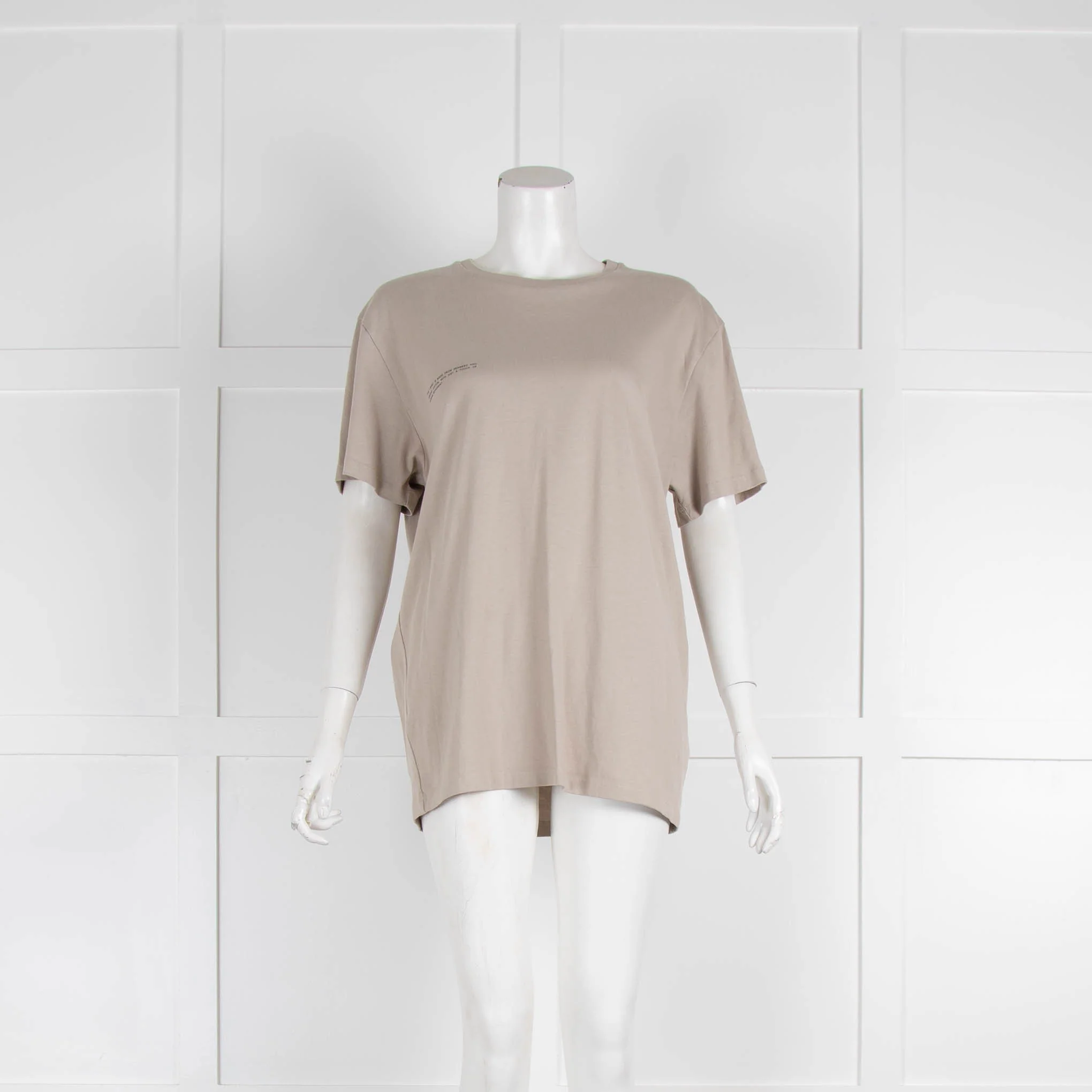 Pangaia 365 Stone Organic Cotton T-Shirt