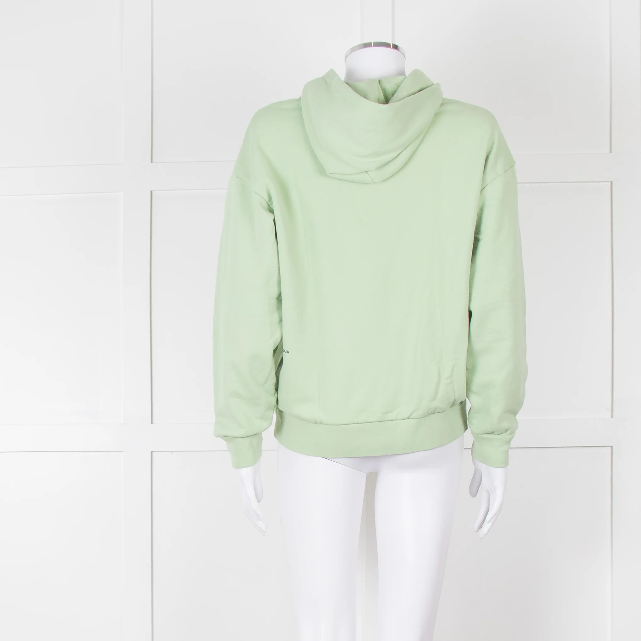 Pangaia Pale Green Hooded Sweatshirt - Image 5