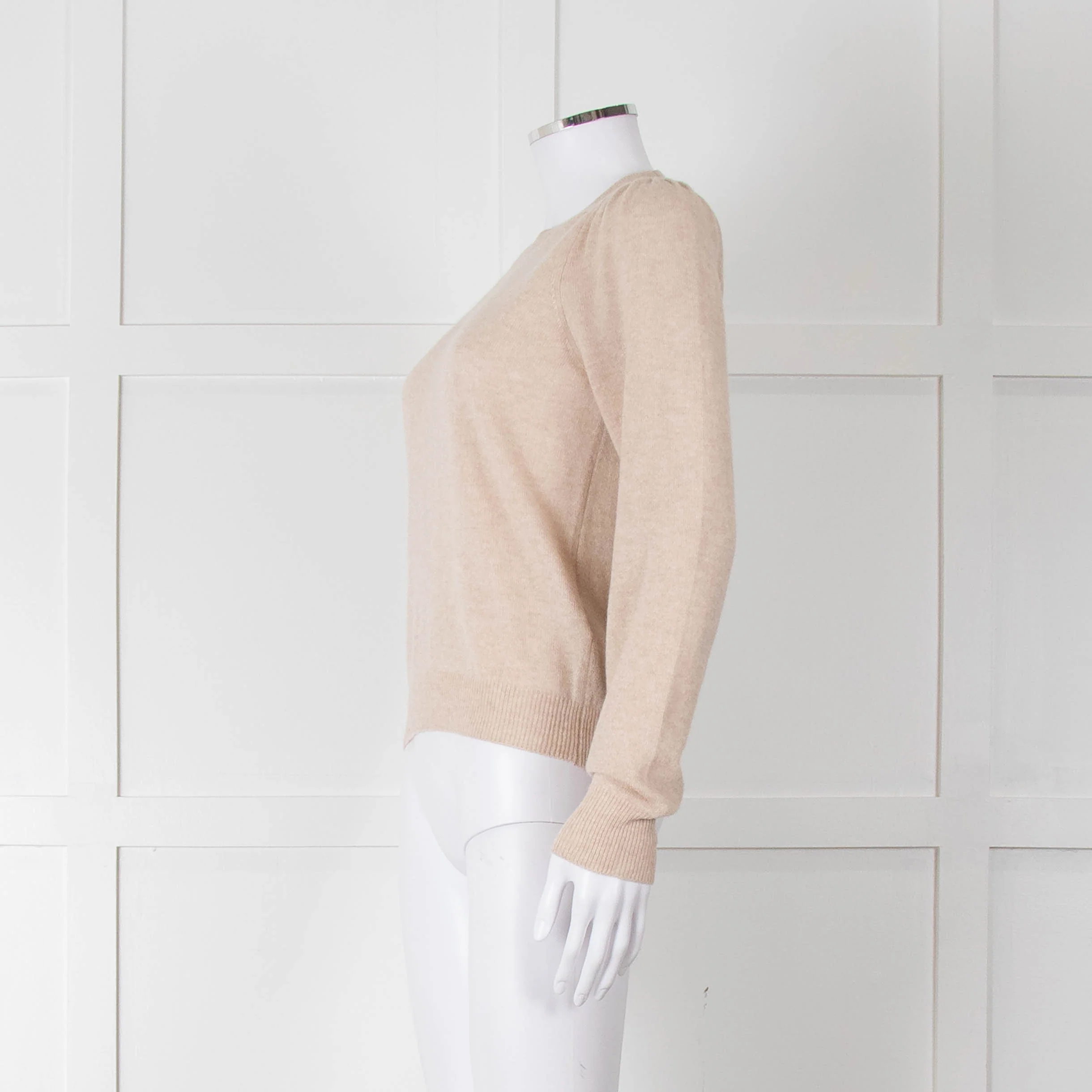 Part Two Cream Cashmere Jumper - Image 7