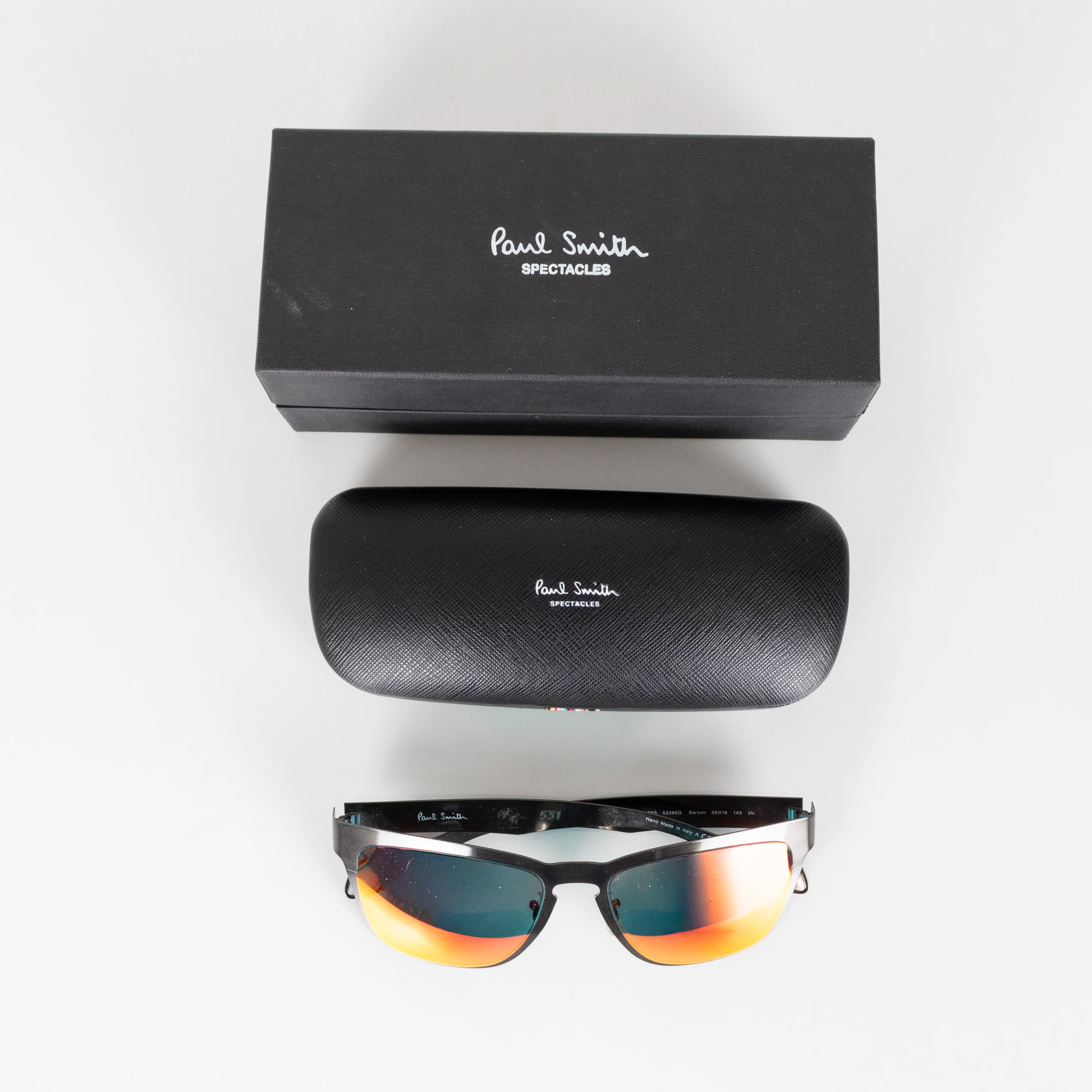 Paul Smith Barson Orange Sunglasses - Image 8