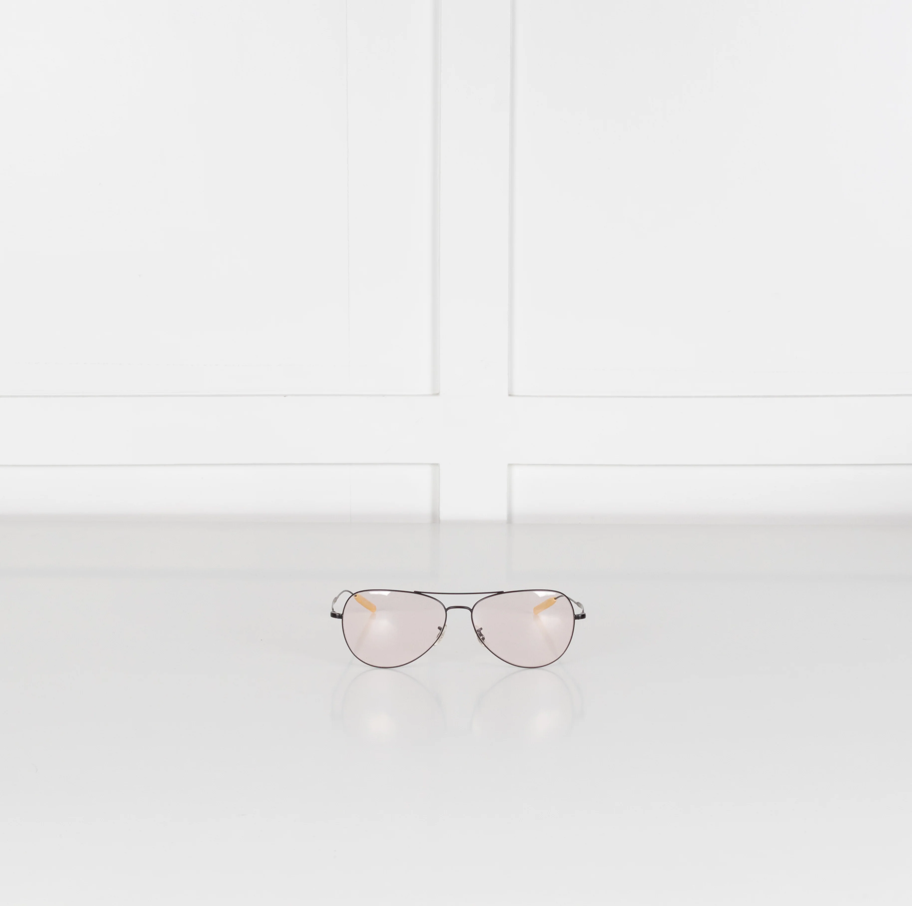 Paul Smith Black Small Davidson Aviator Opticals - Image 3