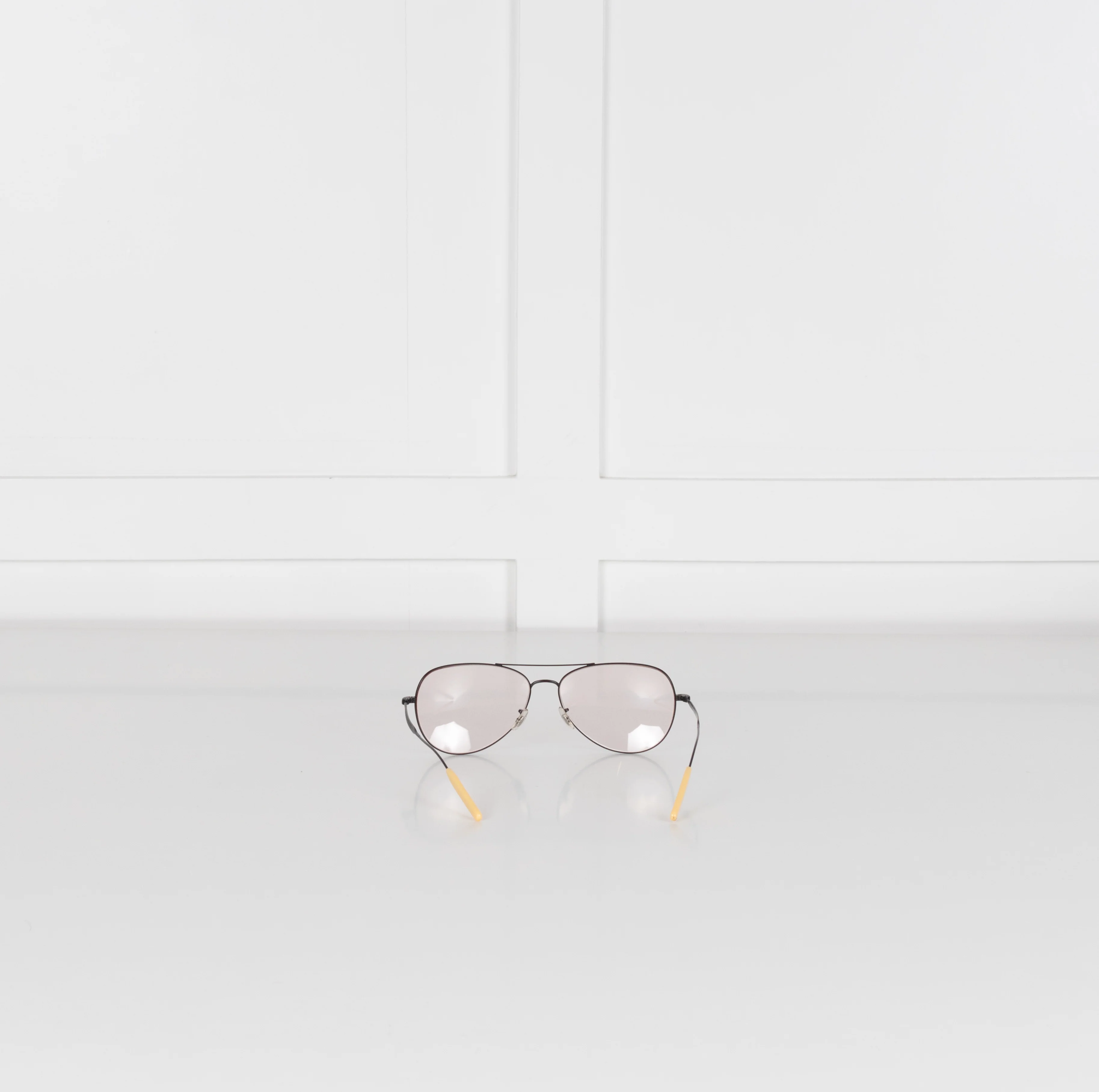 Paul Smith Black Small Davidson Aviator Opticals - Image 5