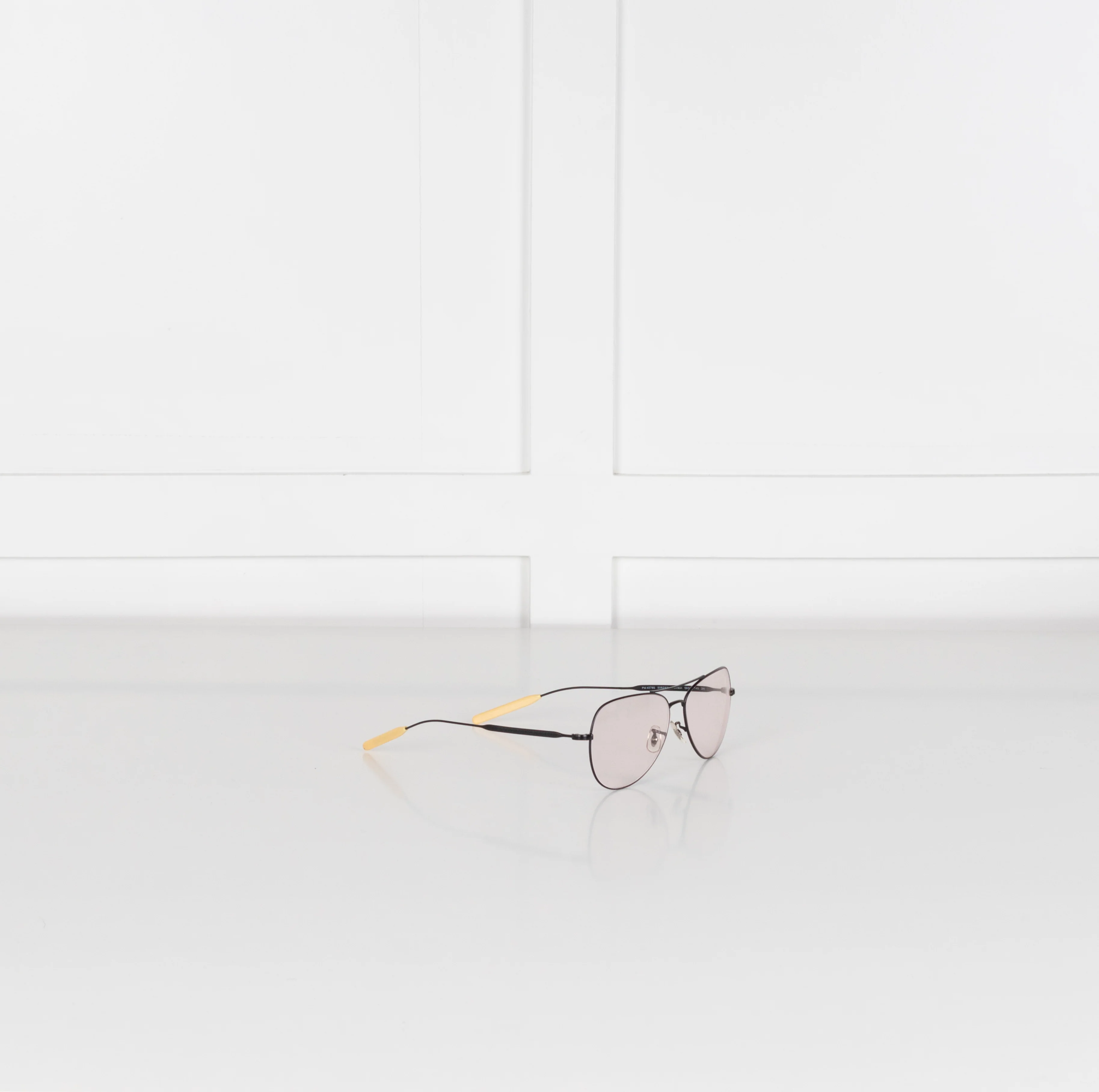 Paul Smith Black Small Davidson Aviator Opticals - Image 7