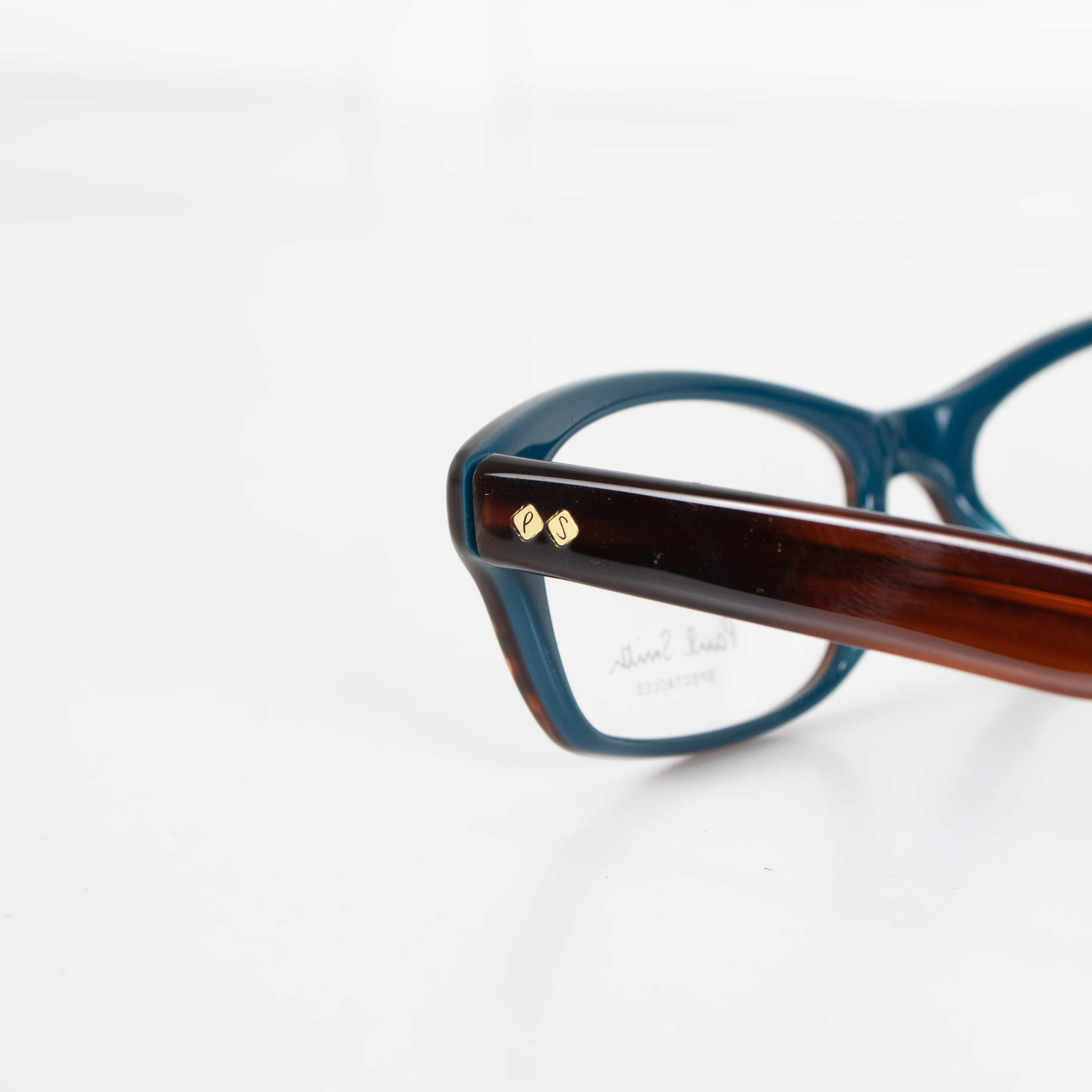 Paul Smith Blue/Brown Small Rectangle Opticals - Image 10