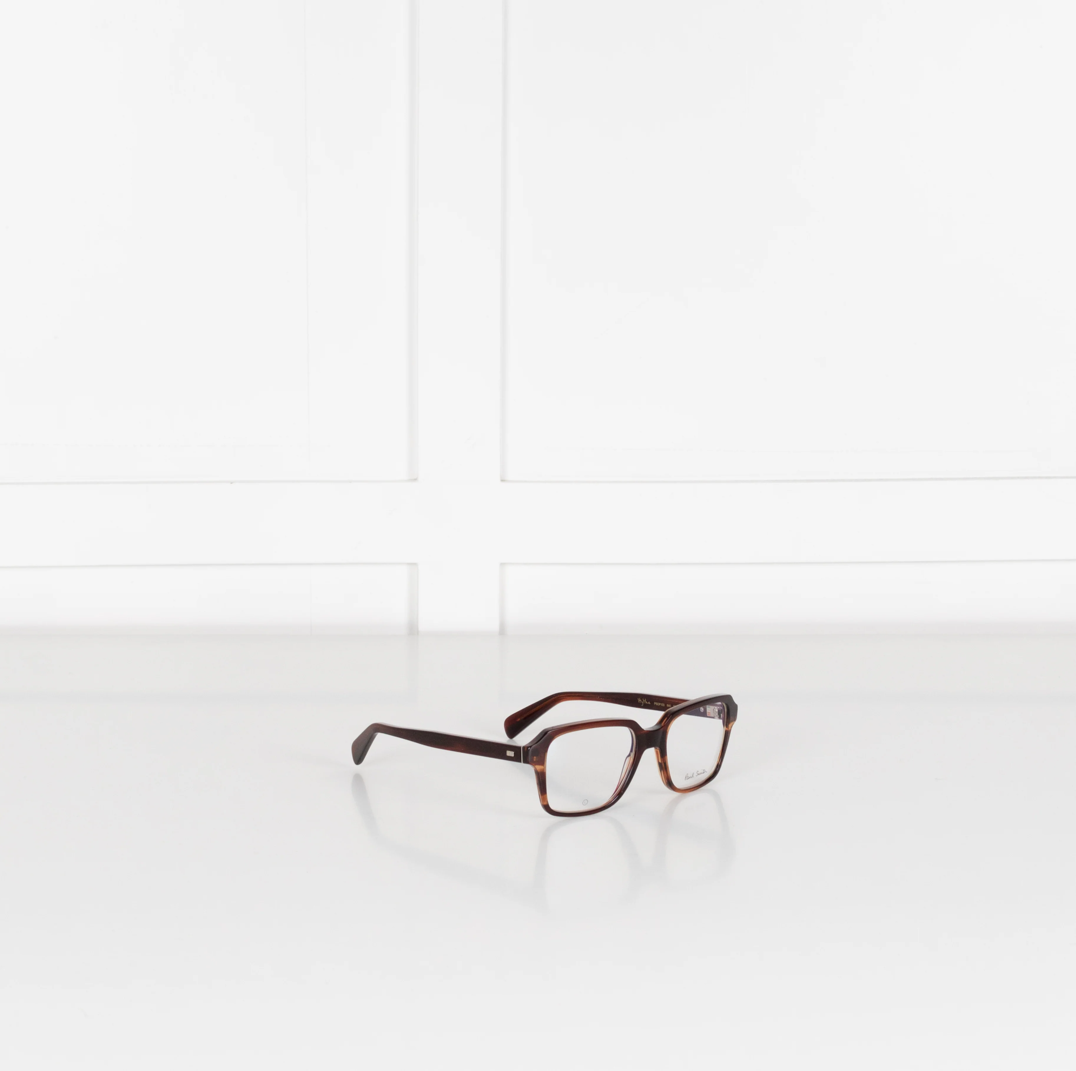 Paul Smith Brown Square Acetate Hythe Opticals - Image 7