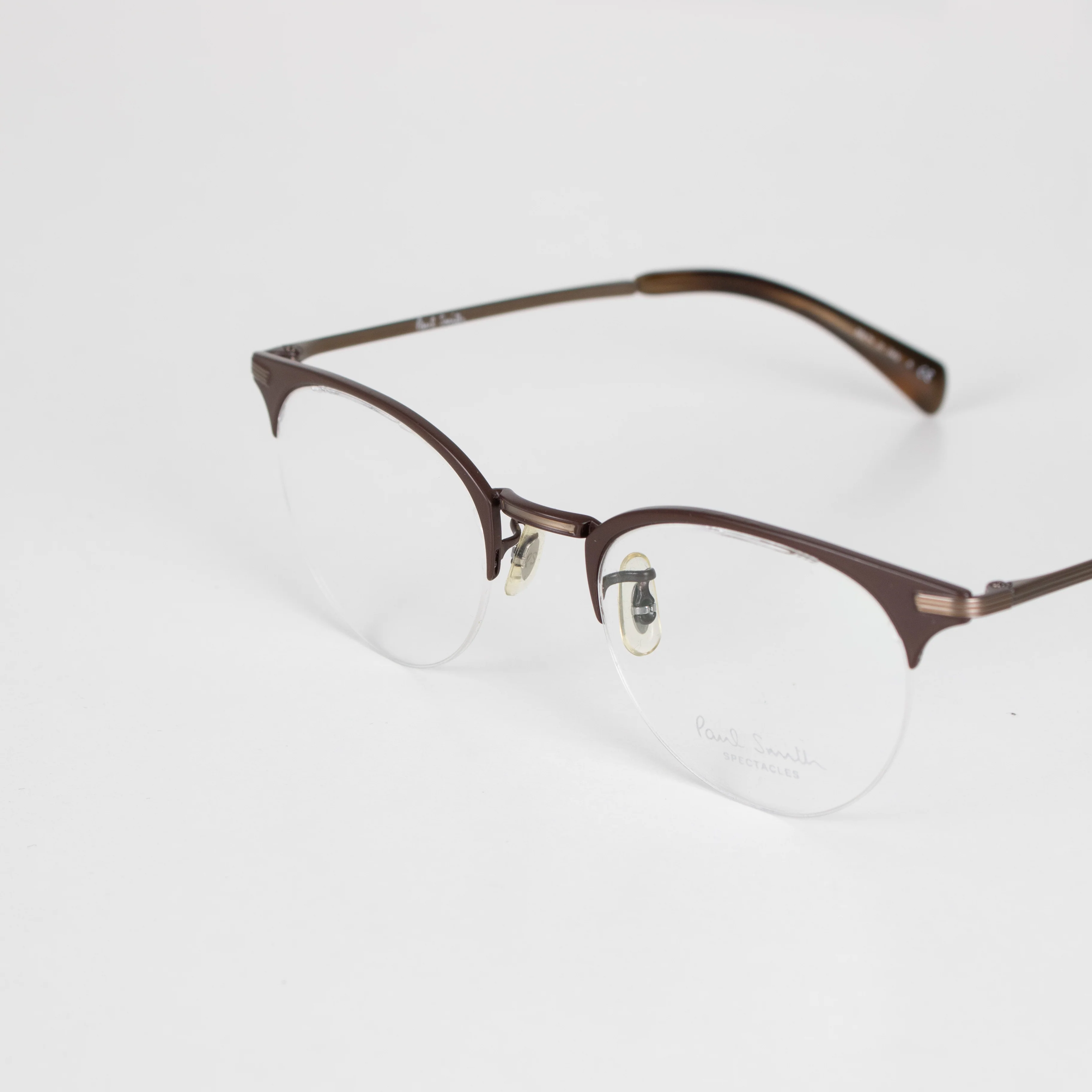 Paul Smith Brown Wire Frame Ellidge Opticals - Image 8