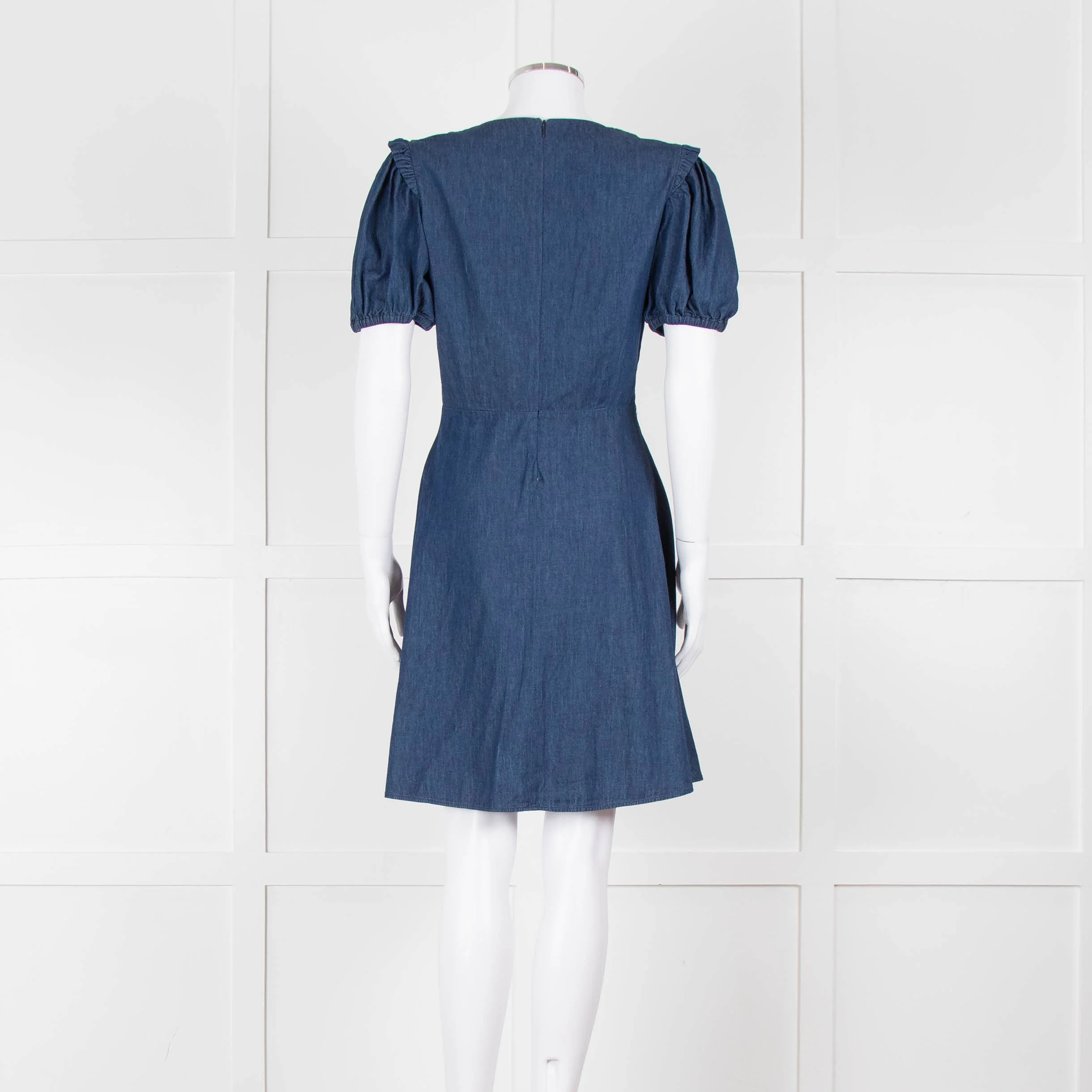Paul Smith Chambray Embroidered Dress - Image 5
