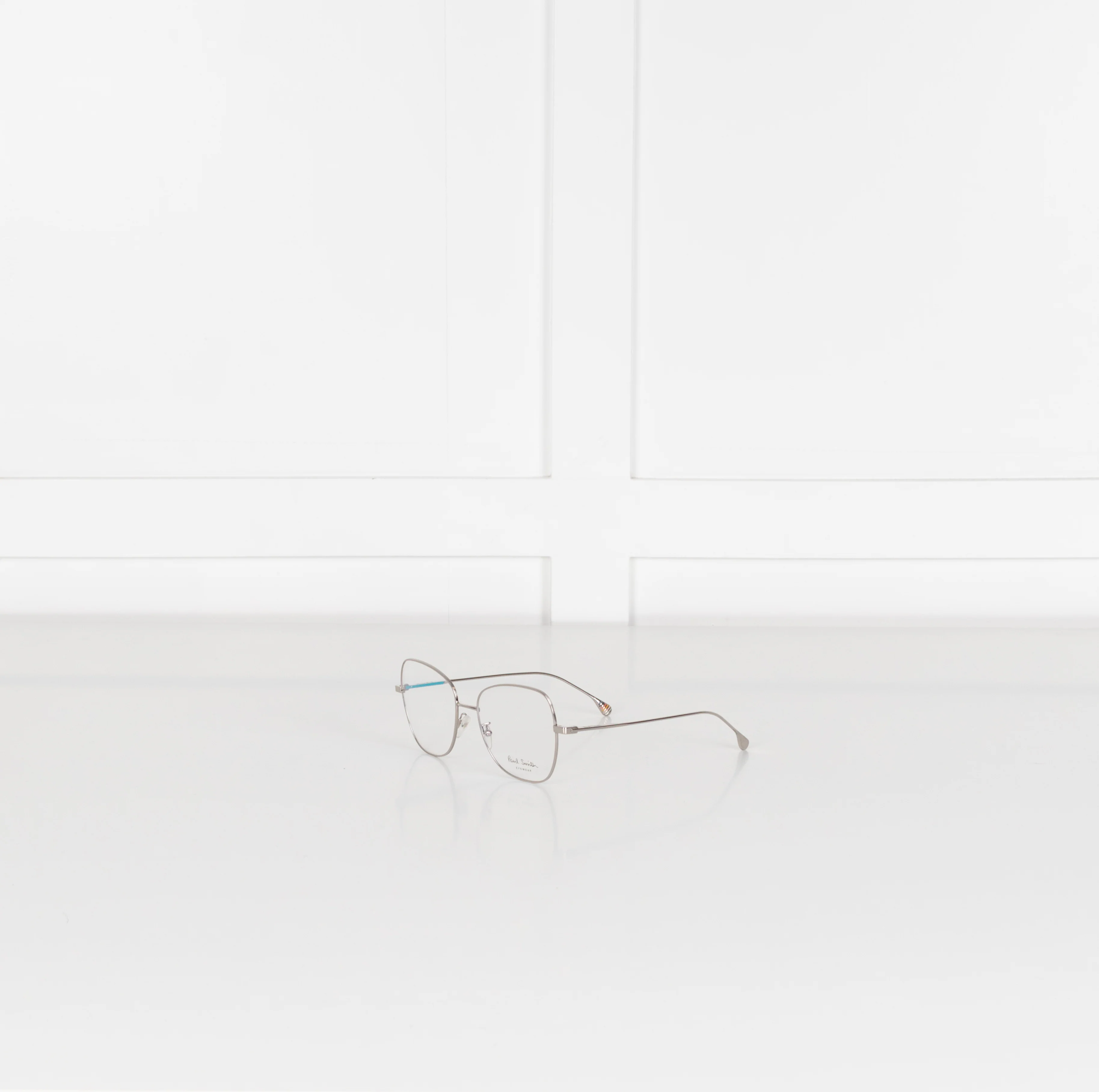 Paul Smith Clear Square Metal Frame Davis Opticals