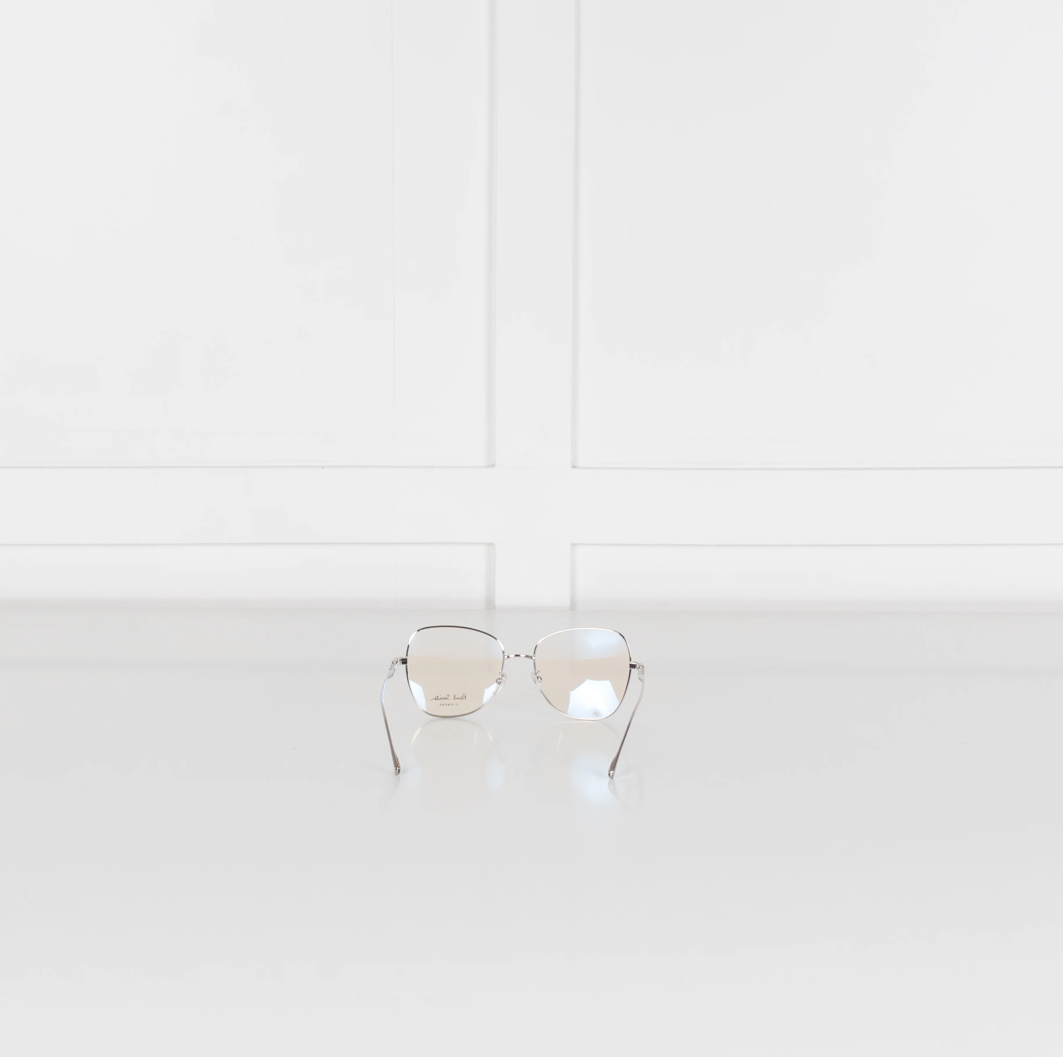 Paul Smith Clear Square Metal Frame Davis Opticals - Image 6