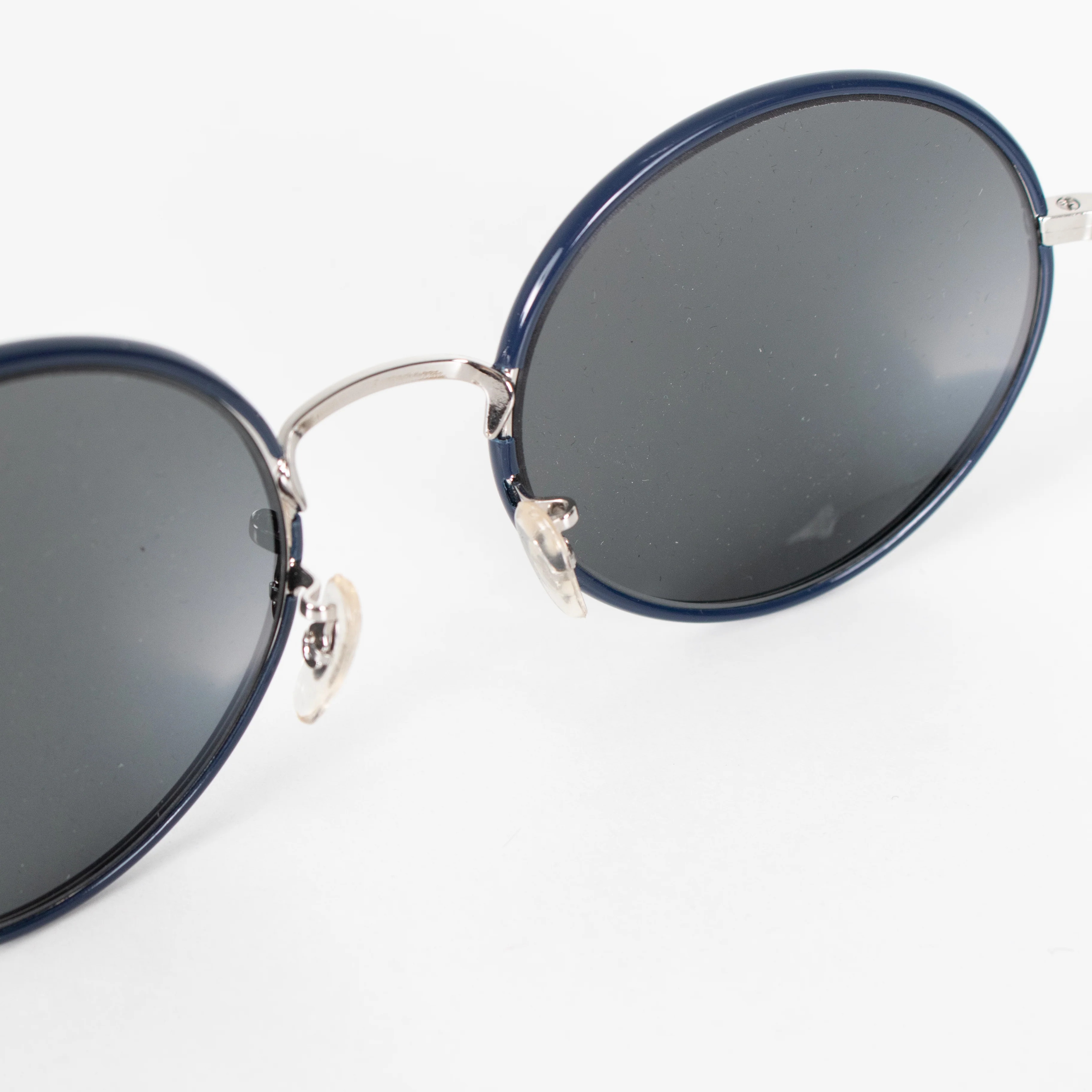 Paul Smith Dambury Navy Rounded Sunglasses - Image 12