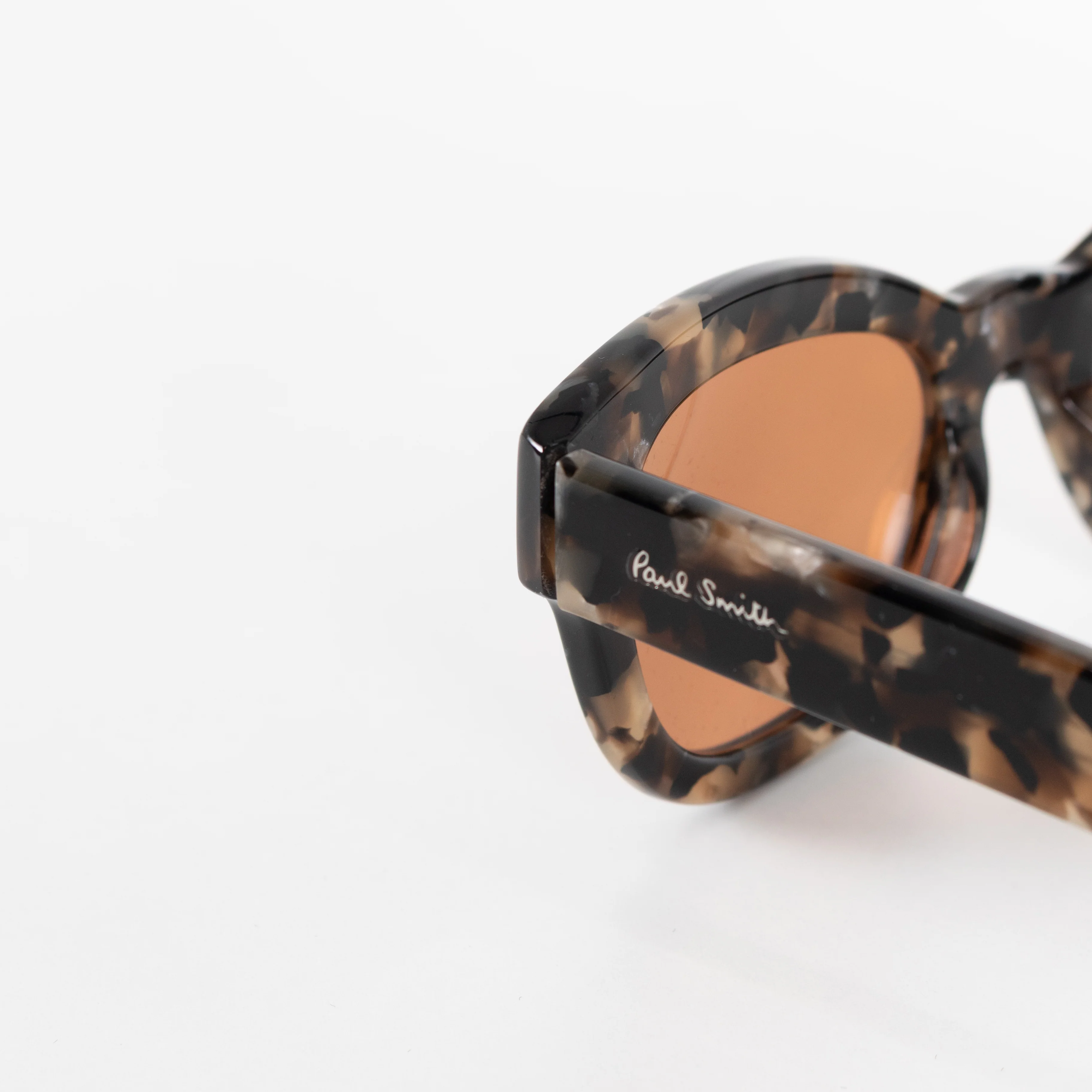 Paul Smith Dennett Brown Tortoiseshell Orange Lens Sunglasses - Image 11