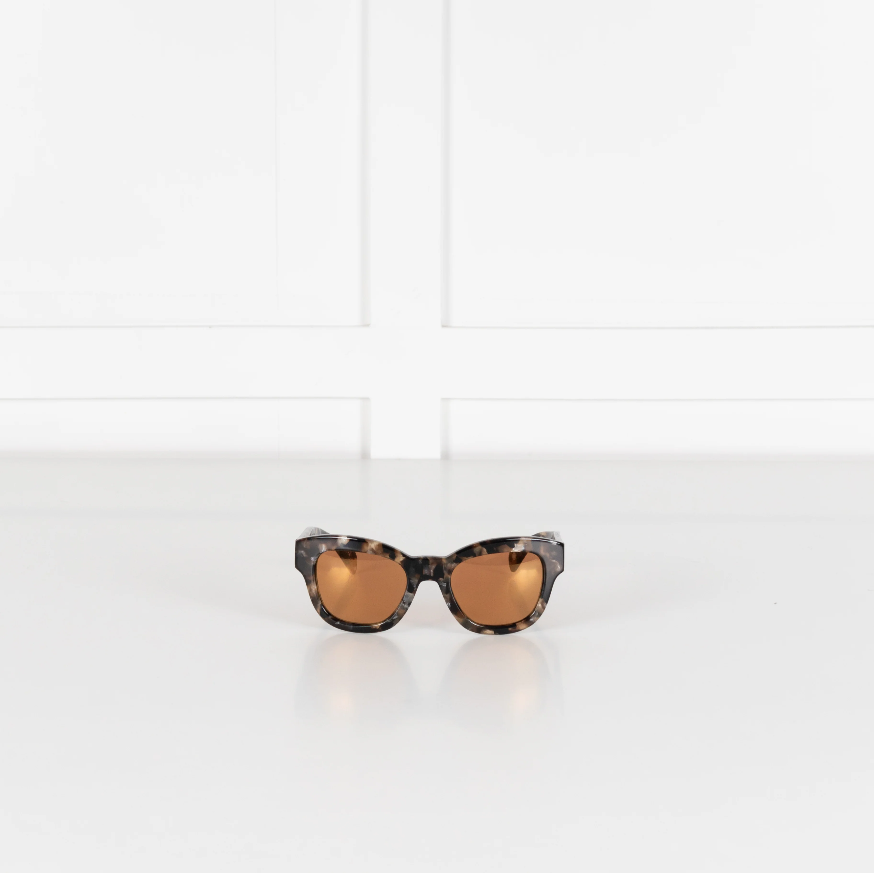 Paul Smith Dennett Brown Tortoiseshell Orange Lens Sunglasses - Image 3