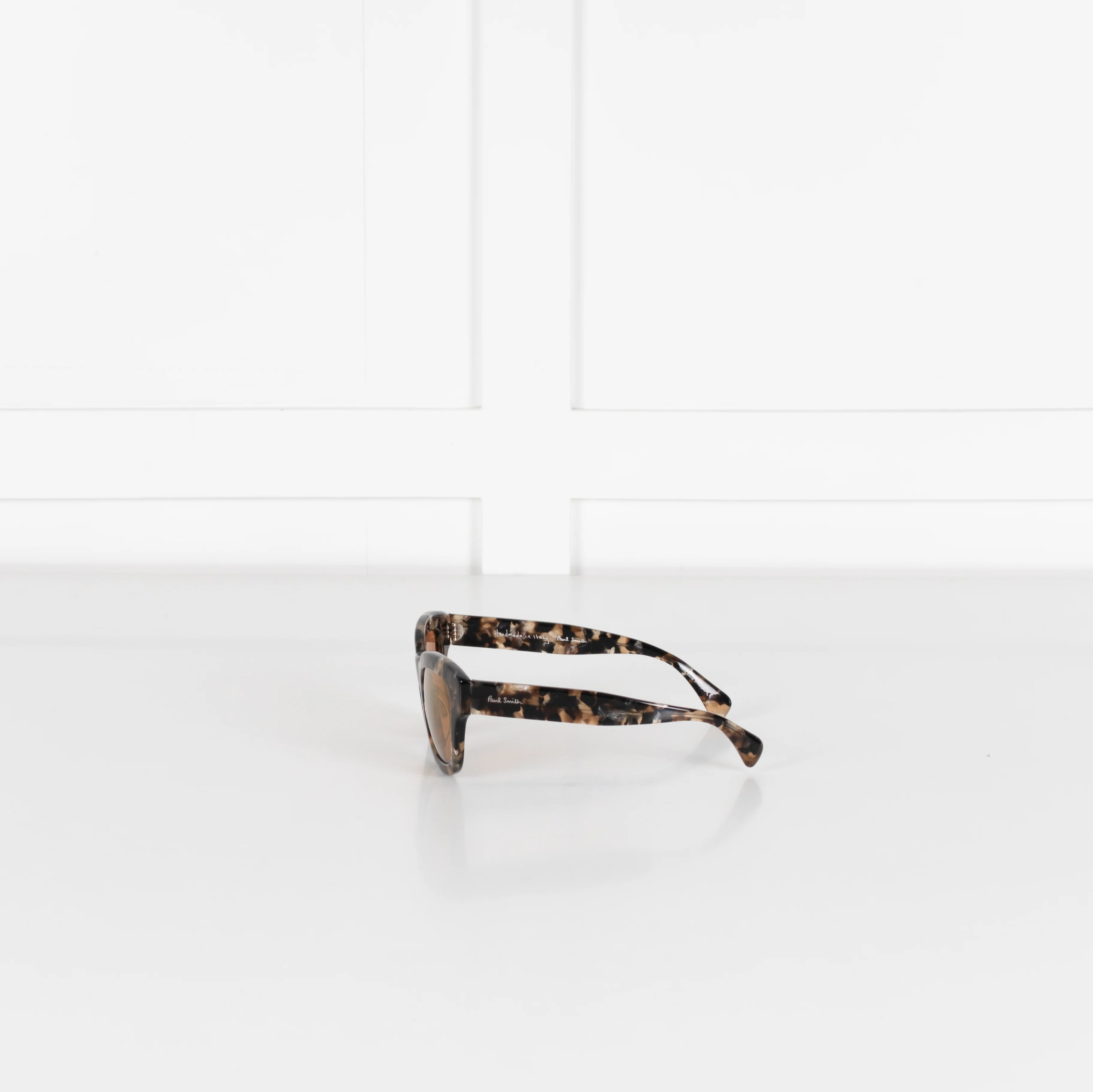 Paul Smith Dennett Brown Tortoiseshell Orange Lens Sunglasses - Image 4