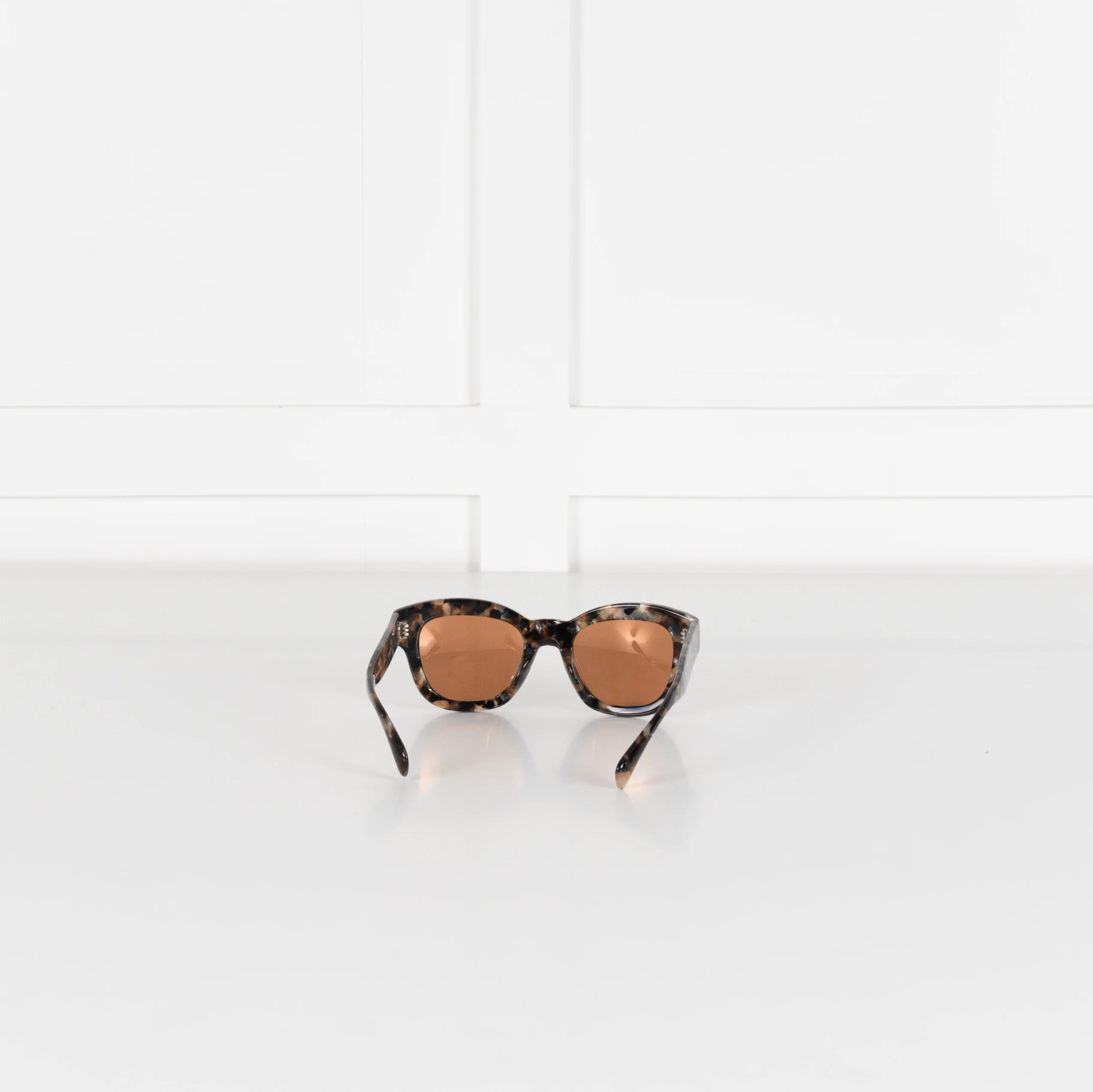Paul Smith Dennett Brown Tortoiseshell Orange Lens Sunglasses - Image 5
