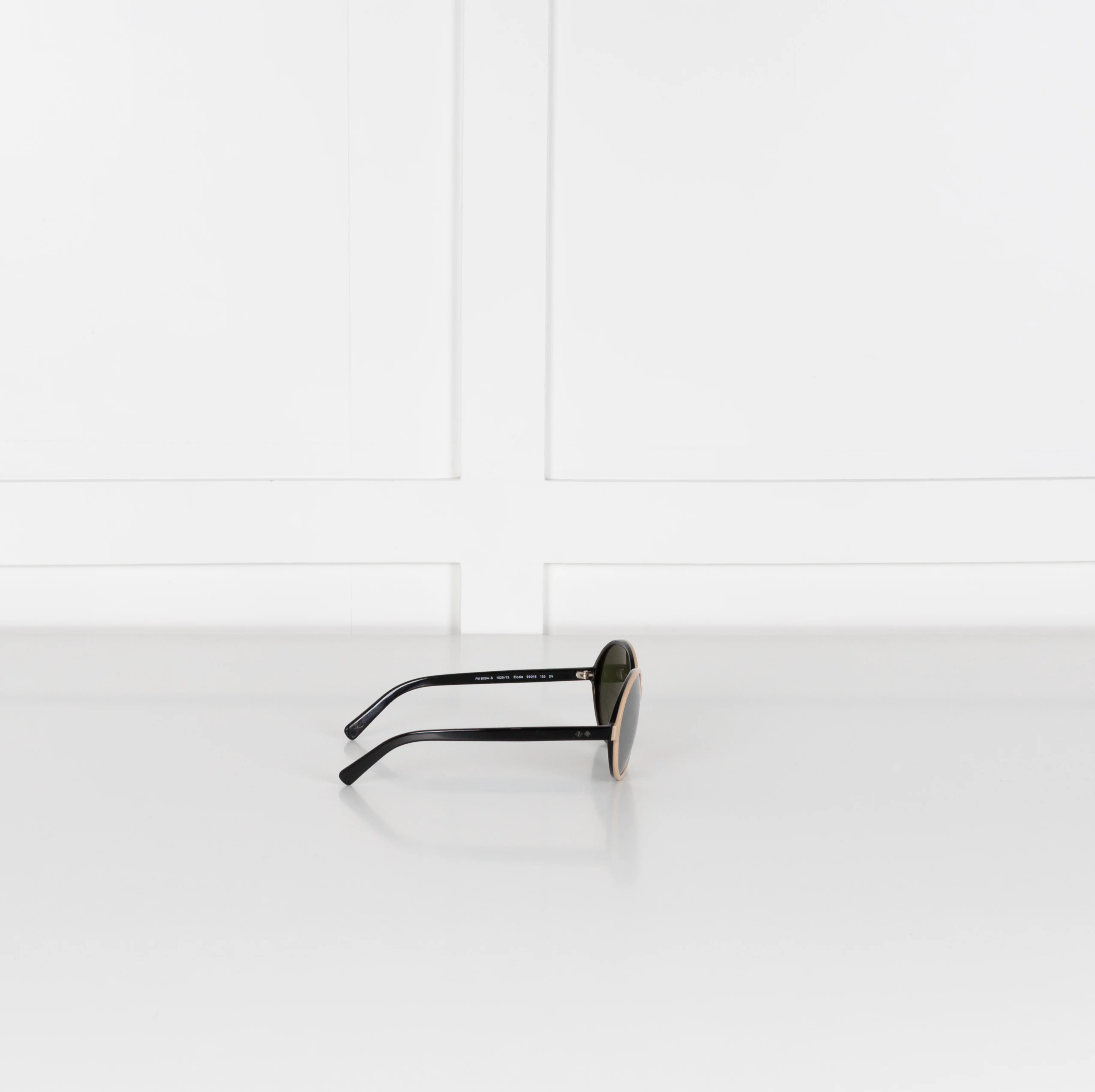 Paul Smith Elodie Beige Black Mirrored Sunglasses - Image 6