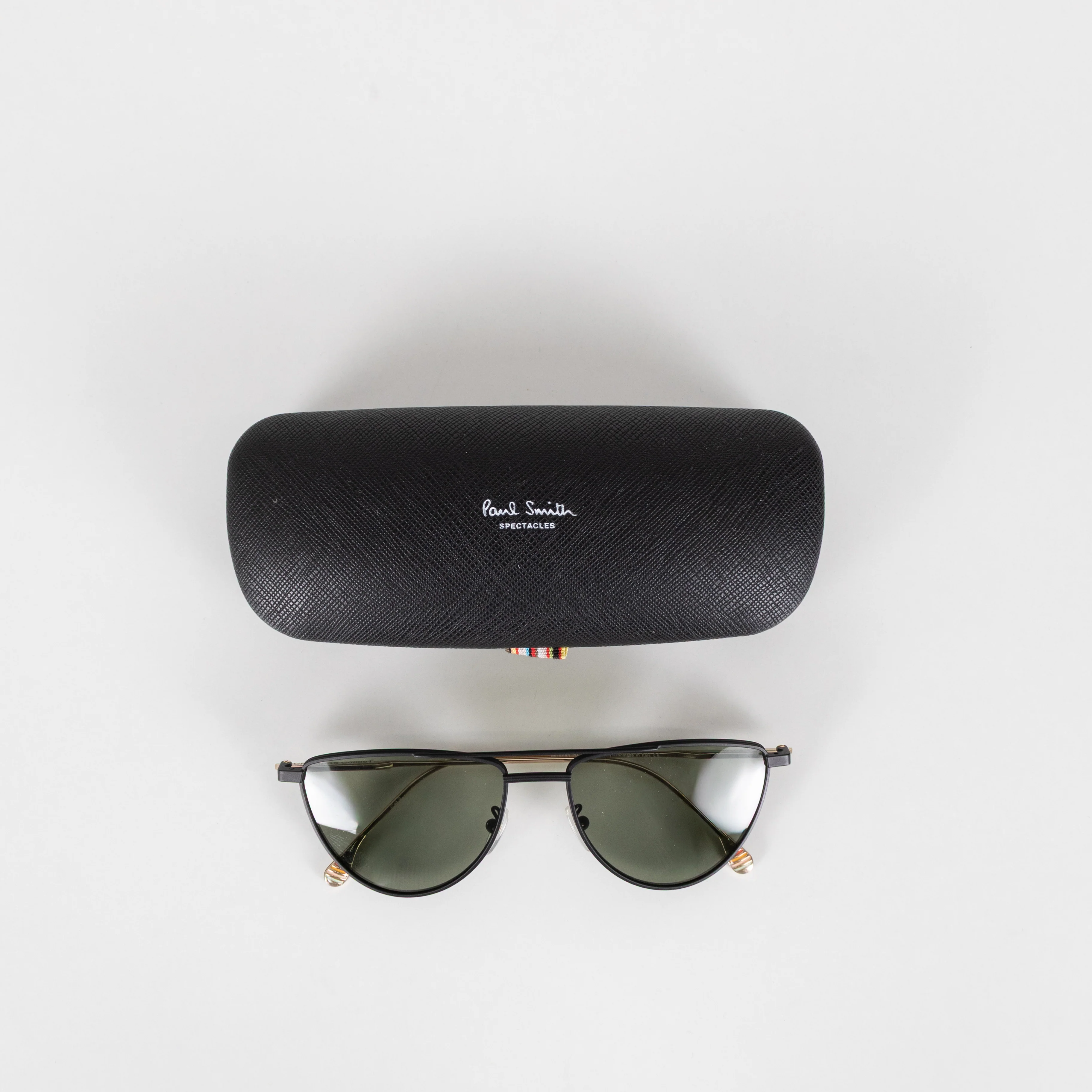 Paul Smith Garner Black Lens Gold Arm Sunglasses - Image 8