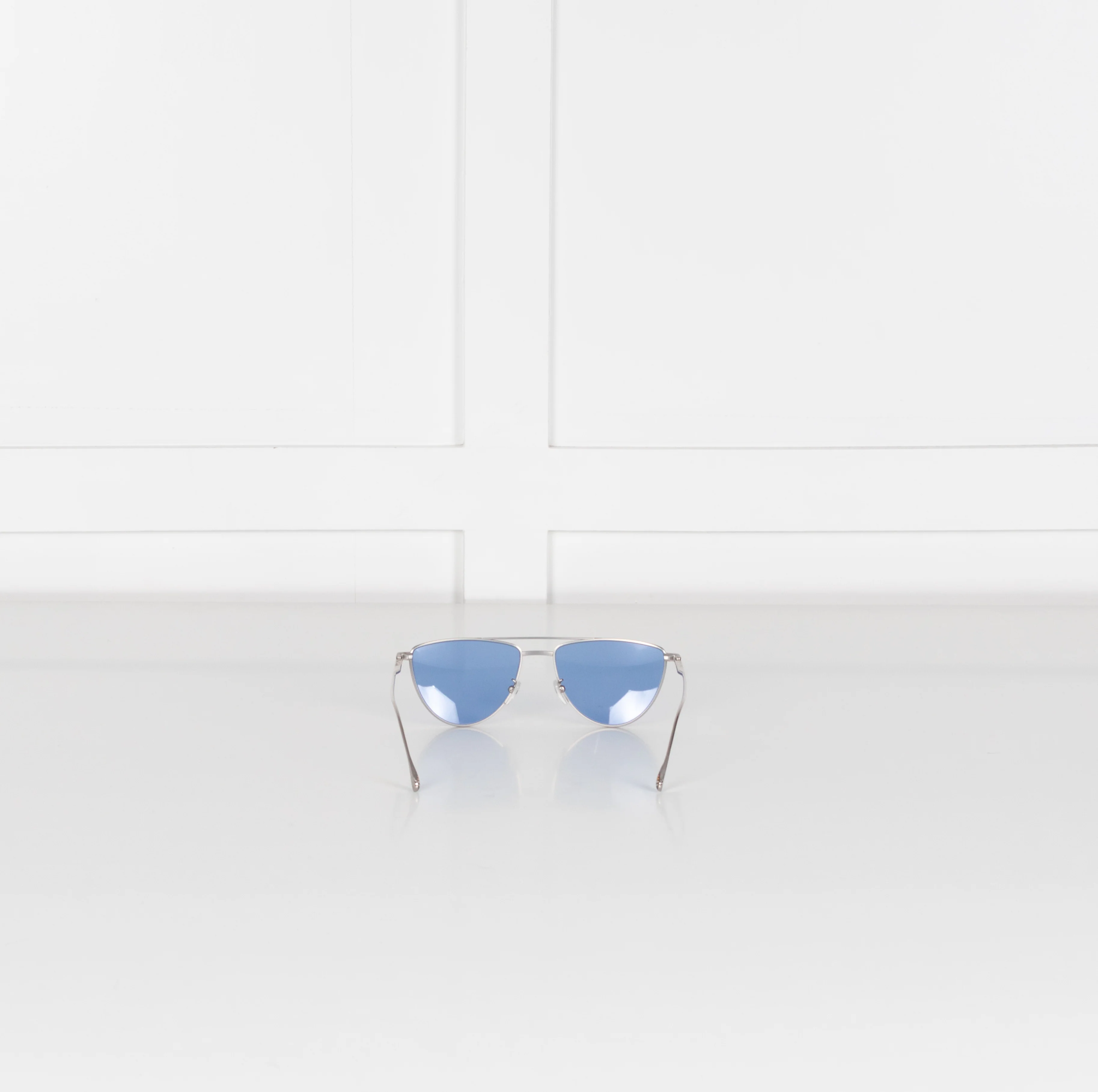 Paul Smith Garner Blue Lens Silver Arm Sunglasses - Image 5