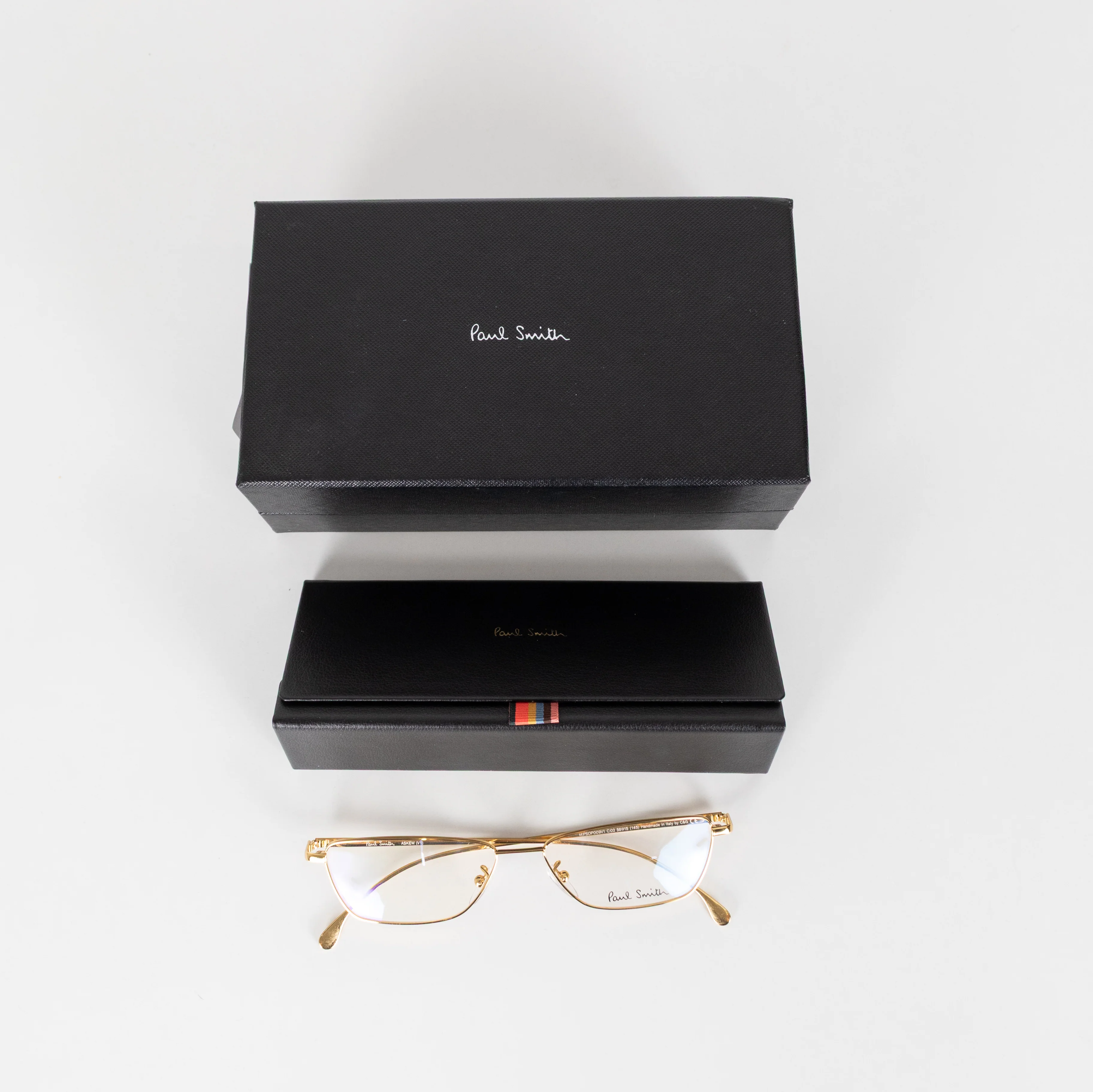 Paul Smith Gold Frame Small Askew Opticals - Image 8