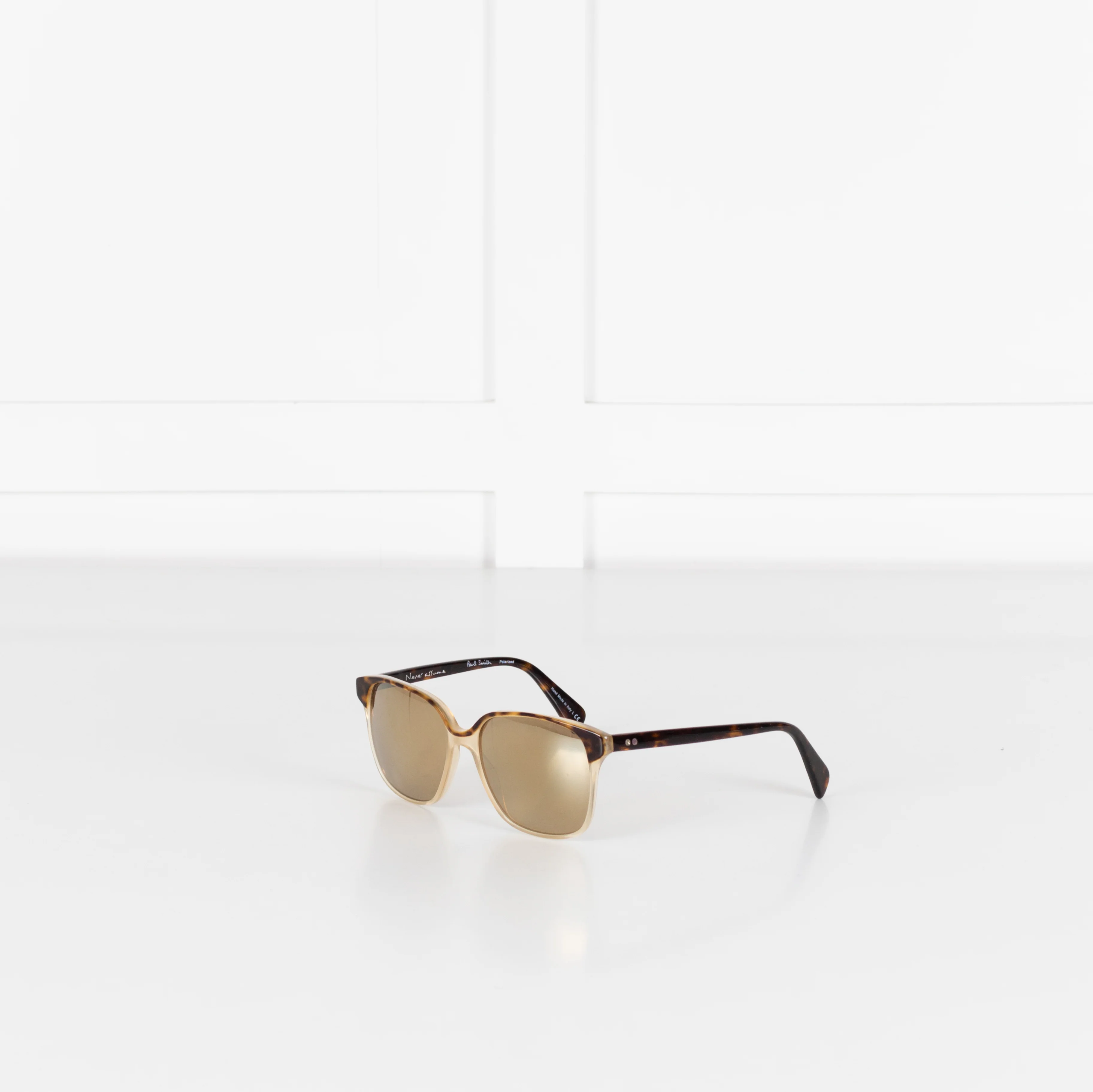 Paul Smith Hindley Yellow Lens Tortoiseshell Rim Sunglasses