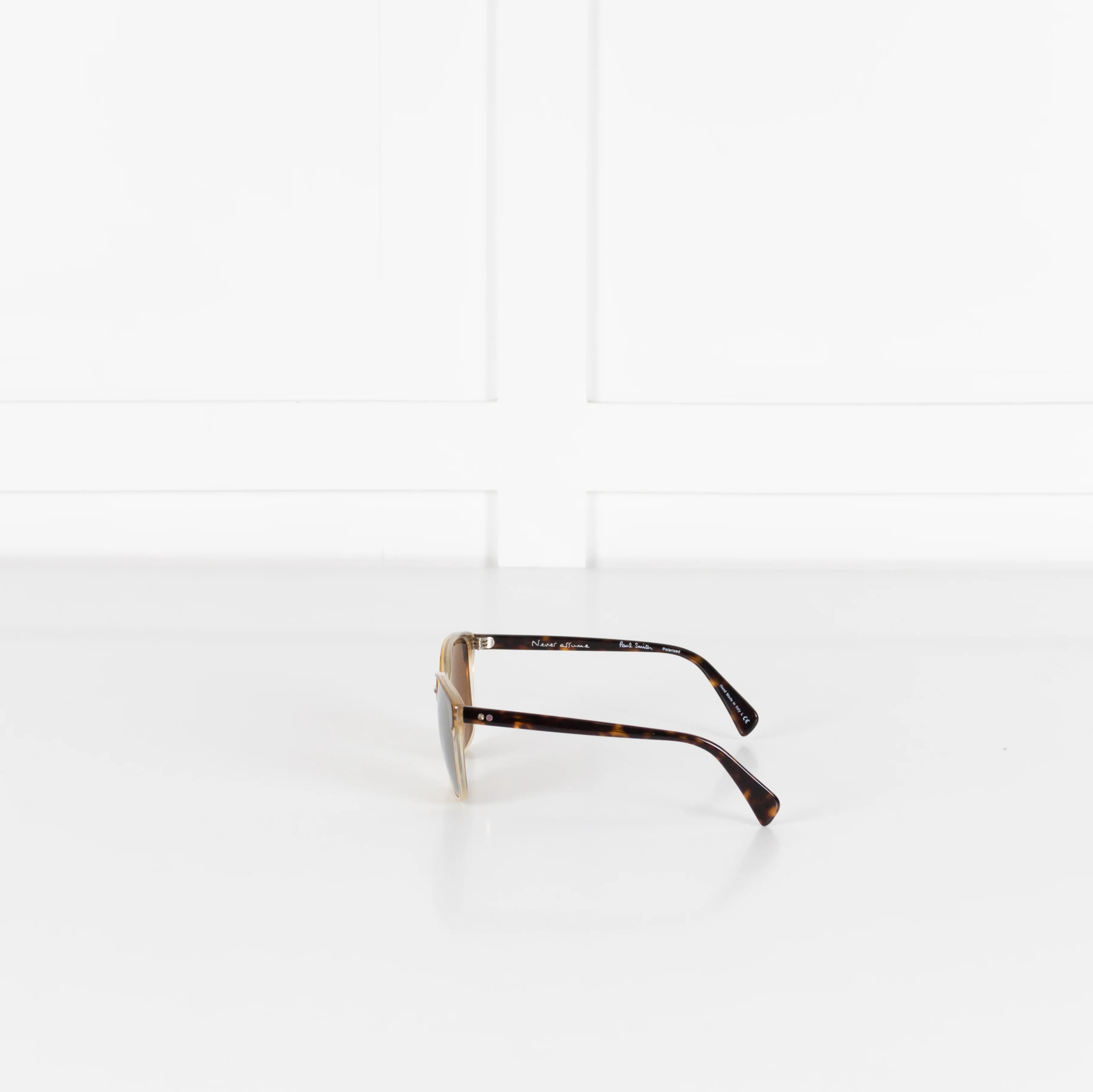 Paul Smith Hindley Yellow Lens Tortoiseshell Rim Sunglasses - Image 4