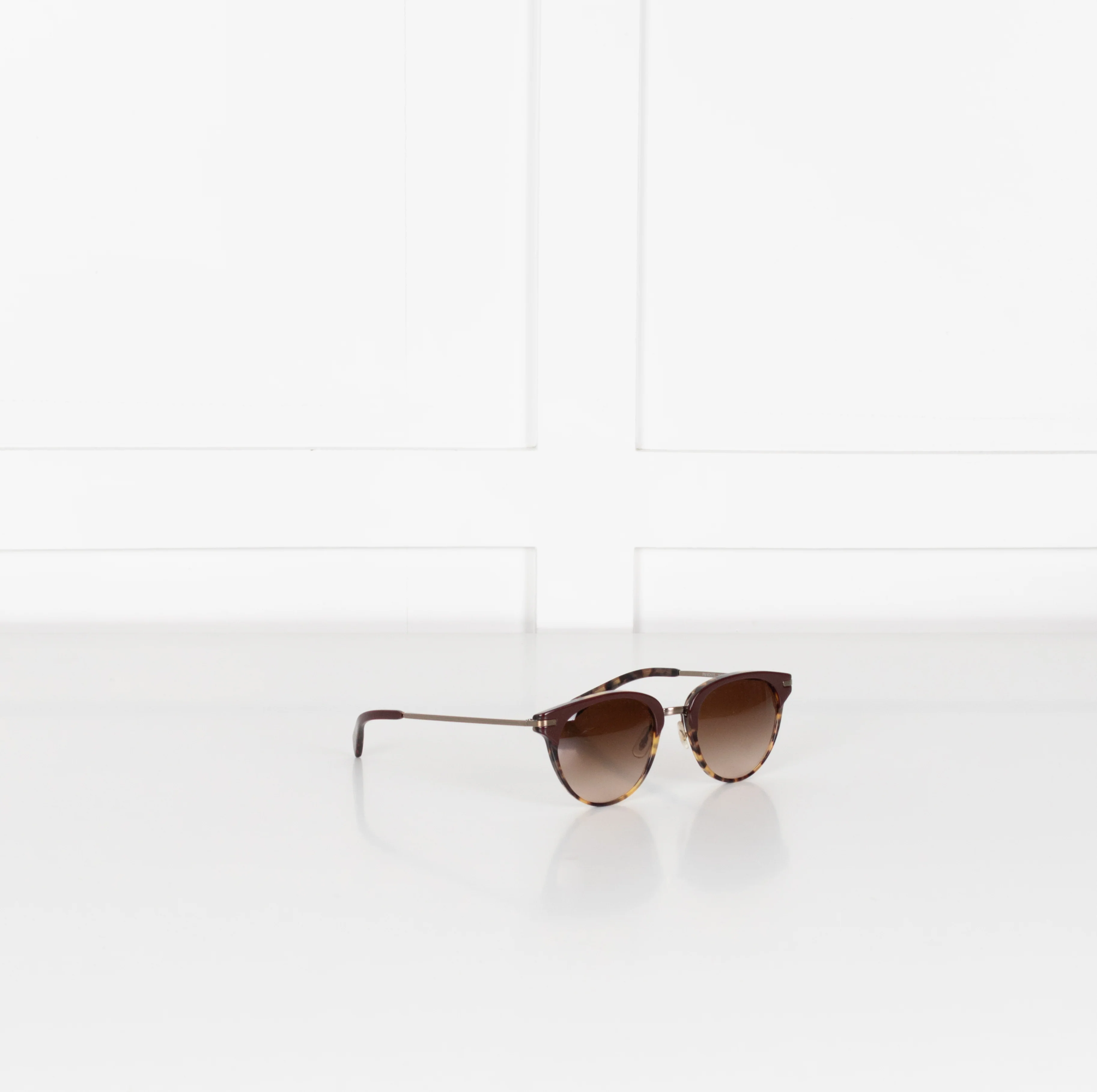 Paul Smith Jaron Maroon Tortoiseshell Sunglasses - Image 7