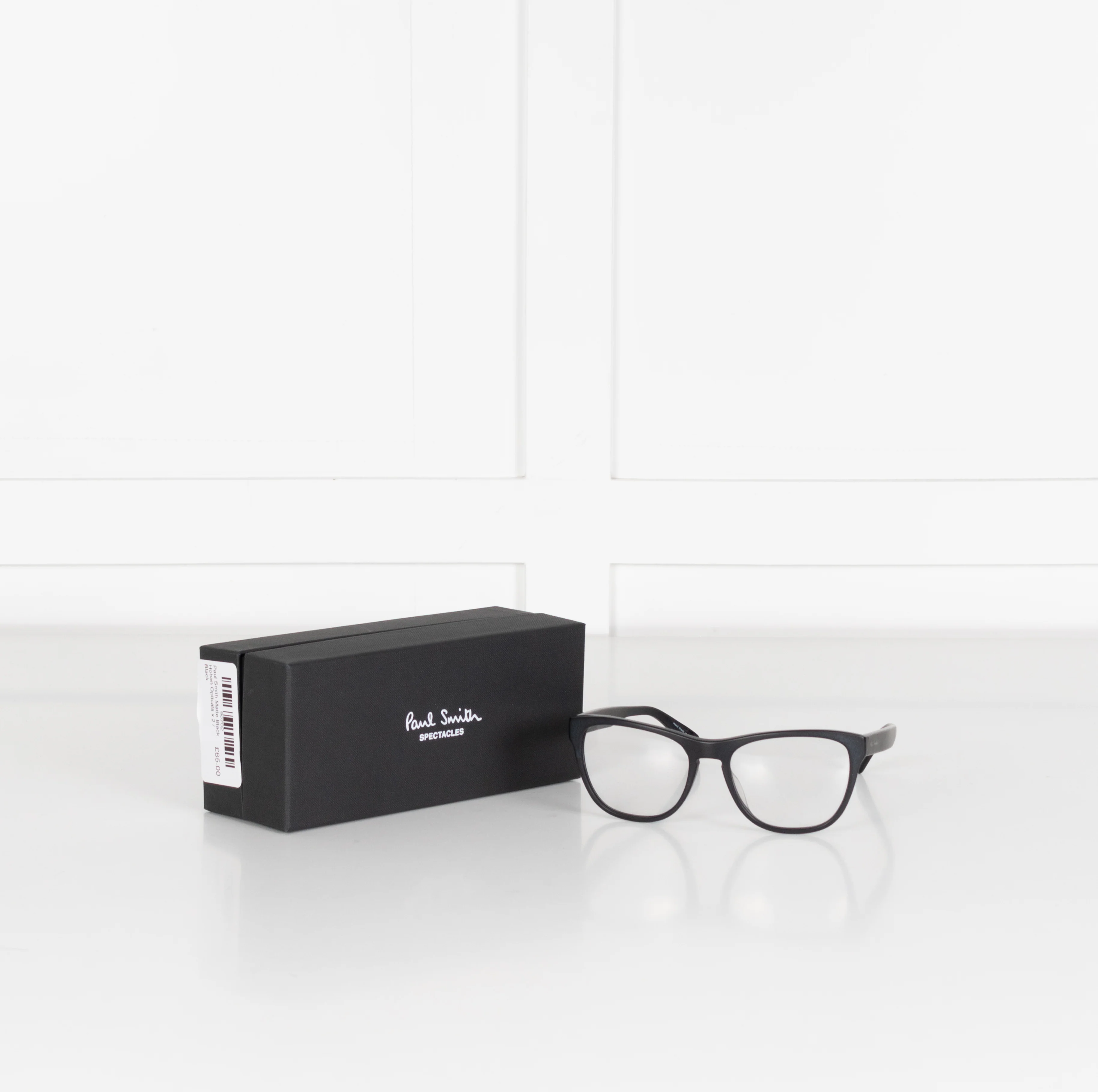 Paul Smith Matte Black Hoban Opticals - Image 2