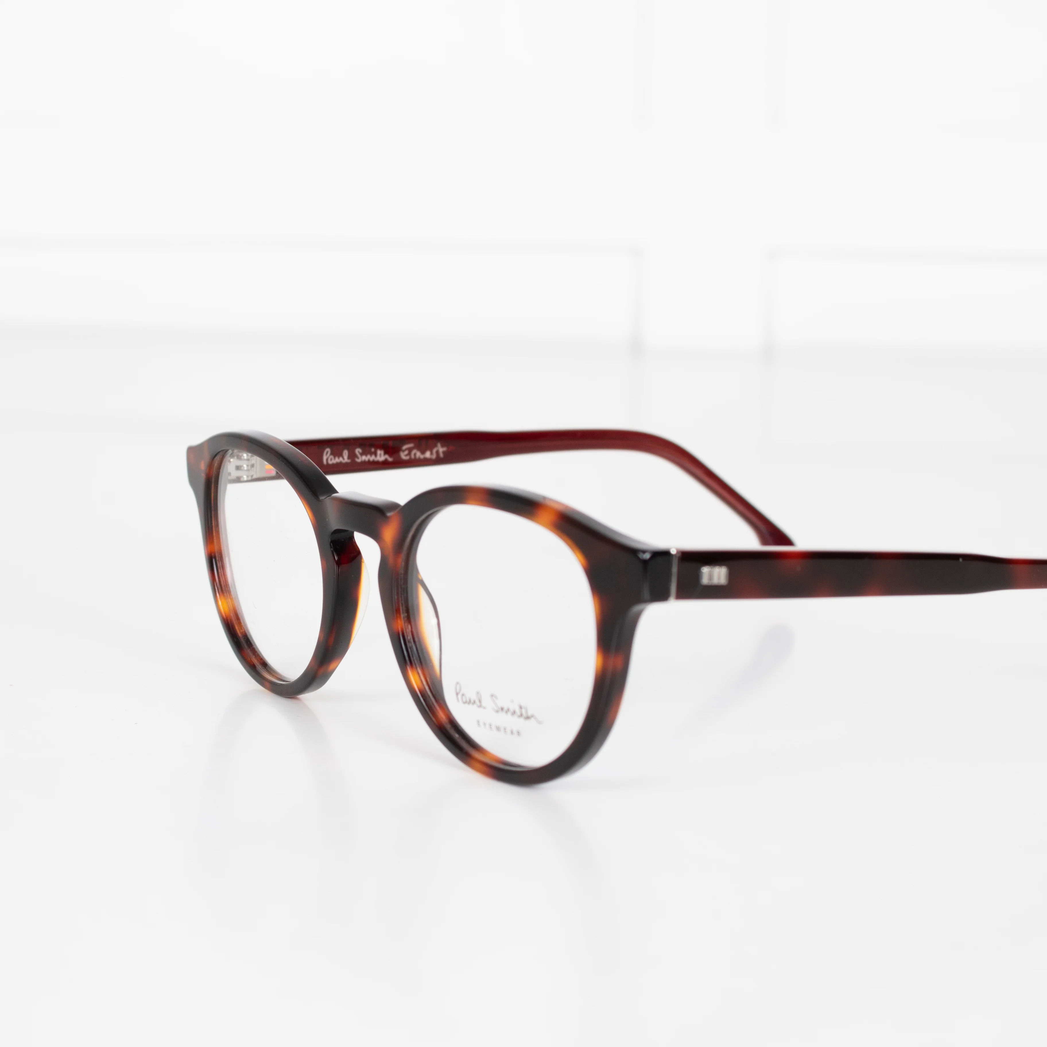 Paul Smith Red/Brown Round Tort Ernest Opticals - Image 8
