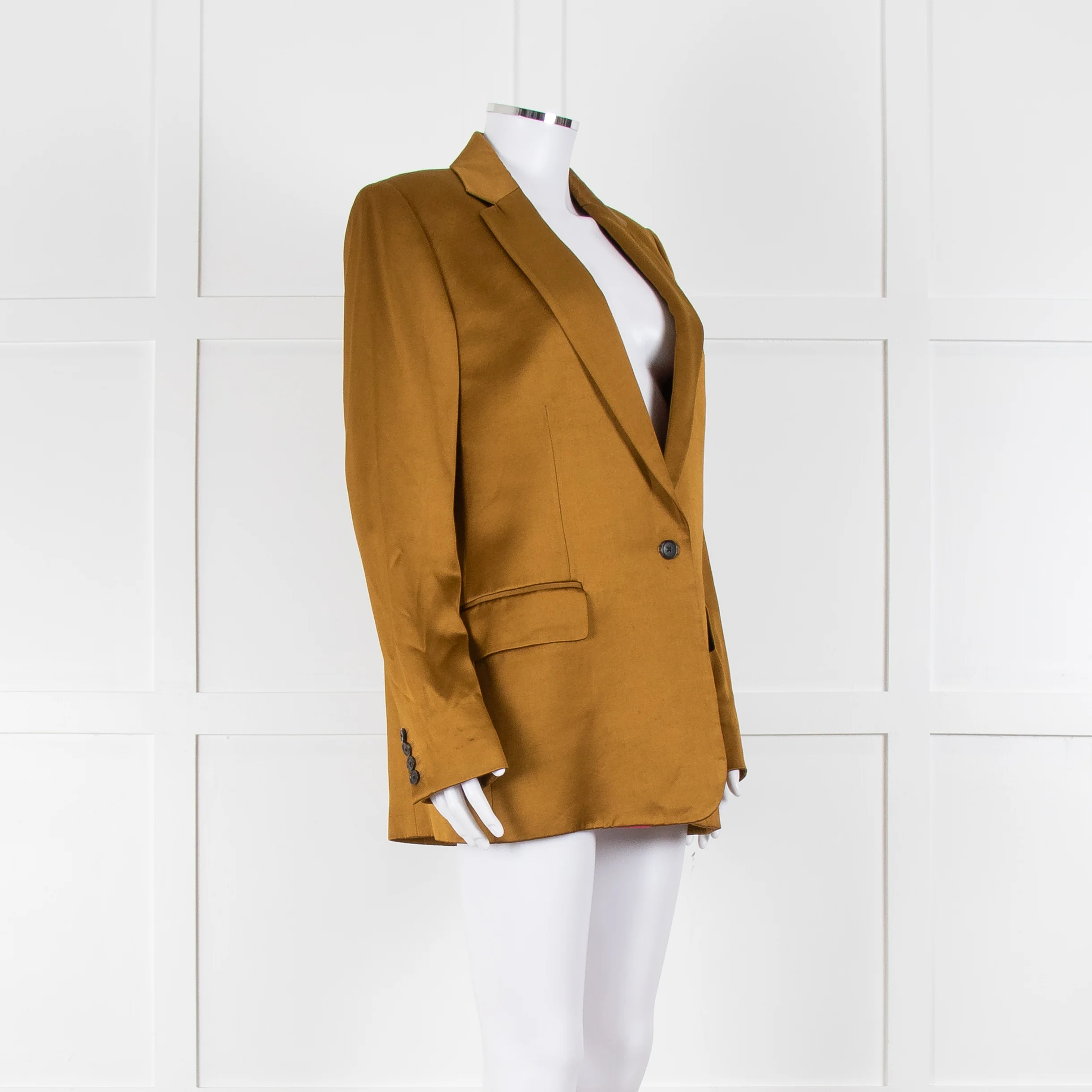 Paul Smith Single Breasted Mustard Blazer - Image 2