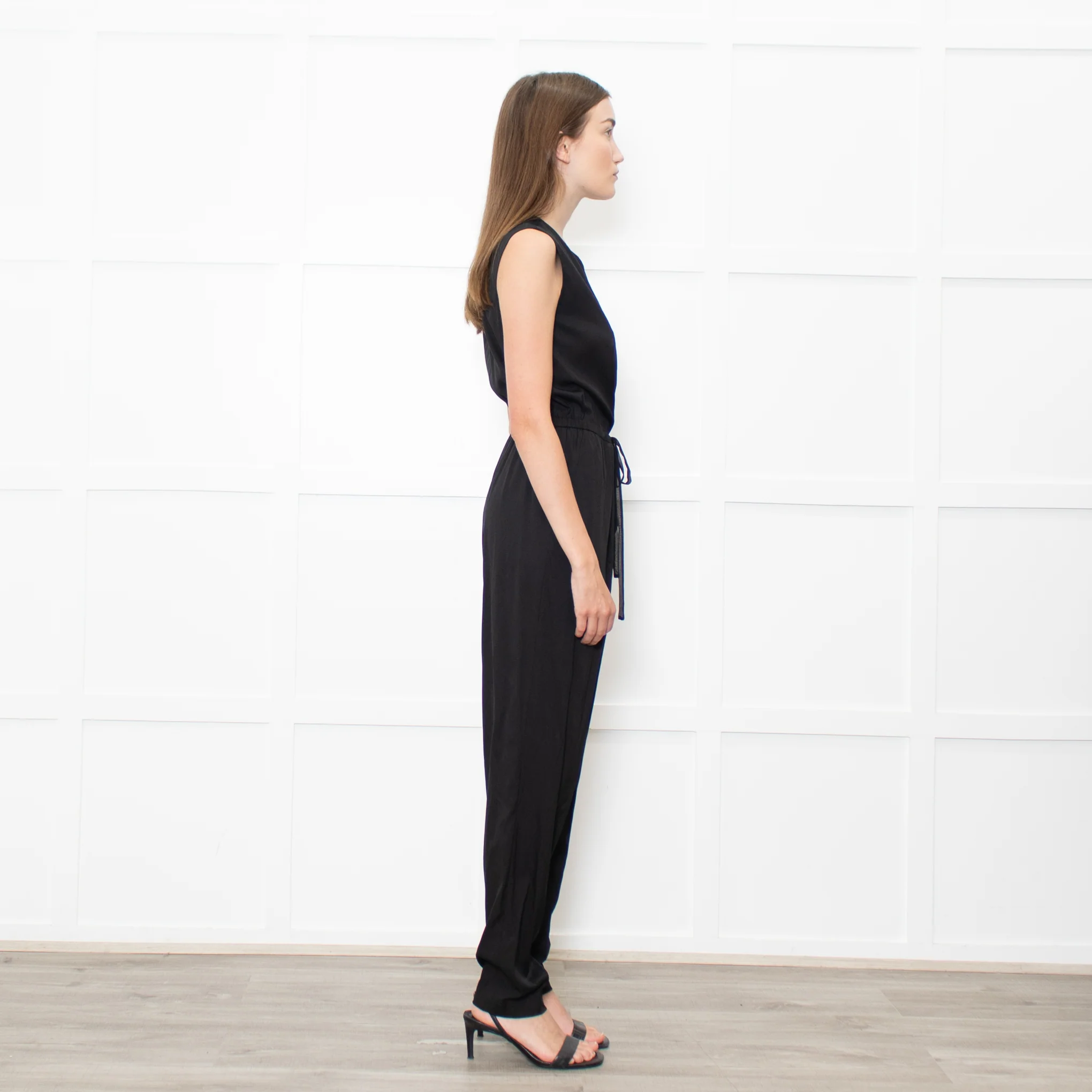 Phillip Lim Black Sleeveless Silk Jumpsuit - Image 6