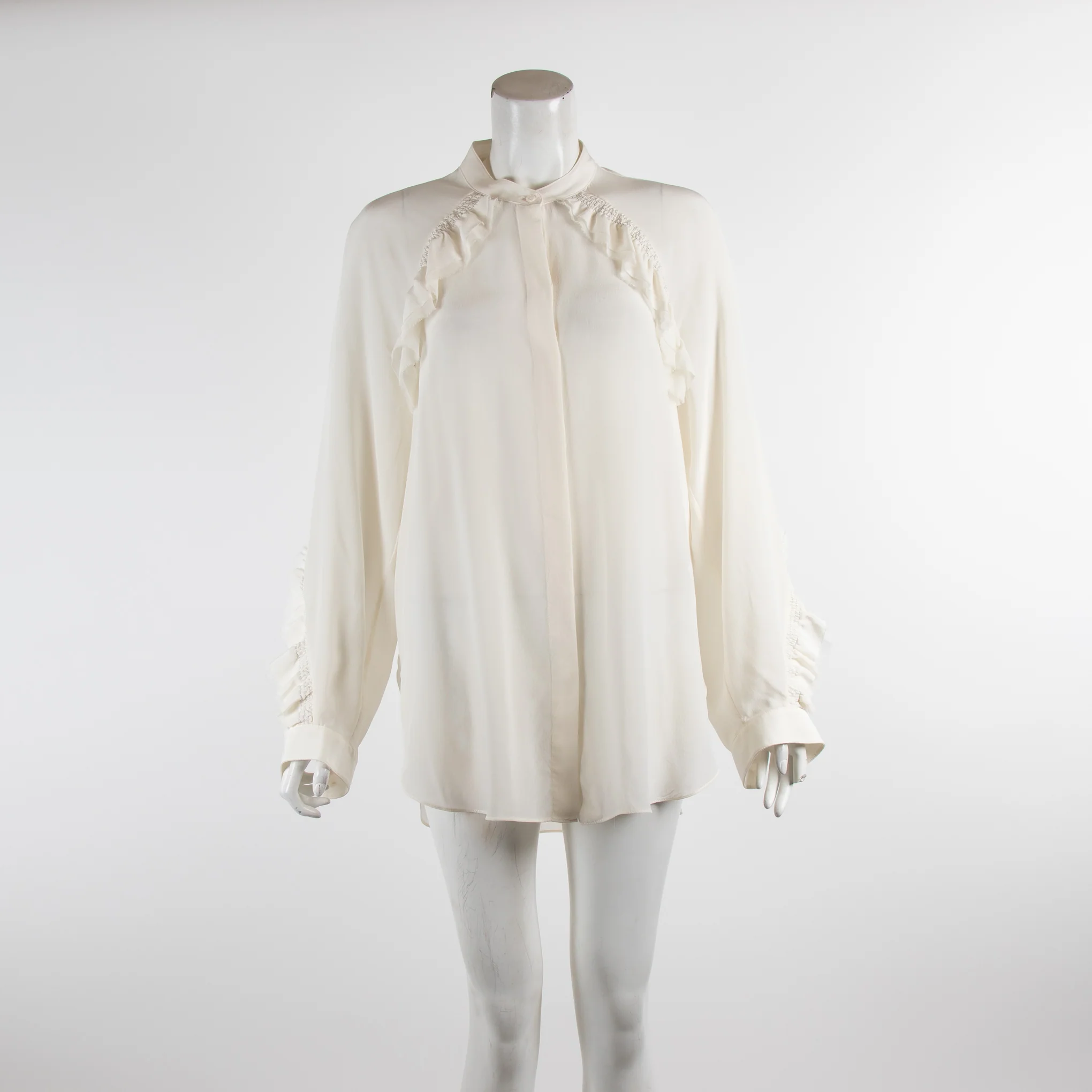 Phillip Lim Cream Silk Blouse