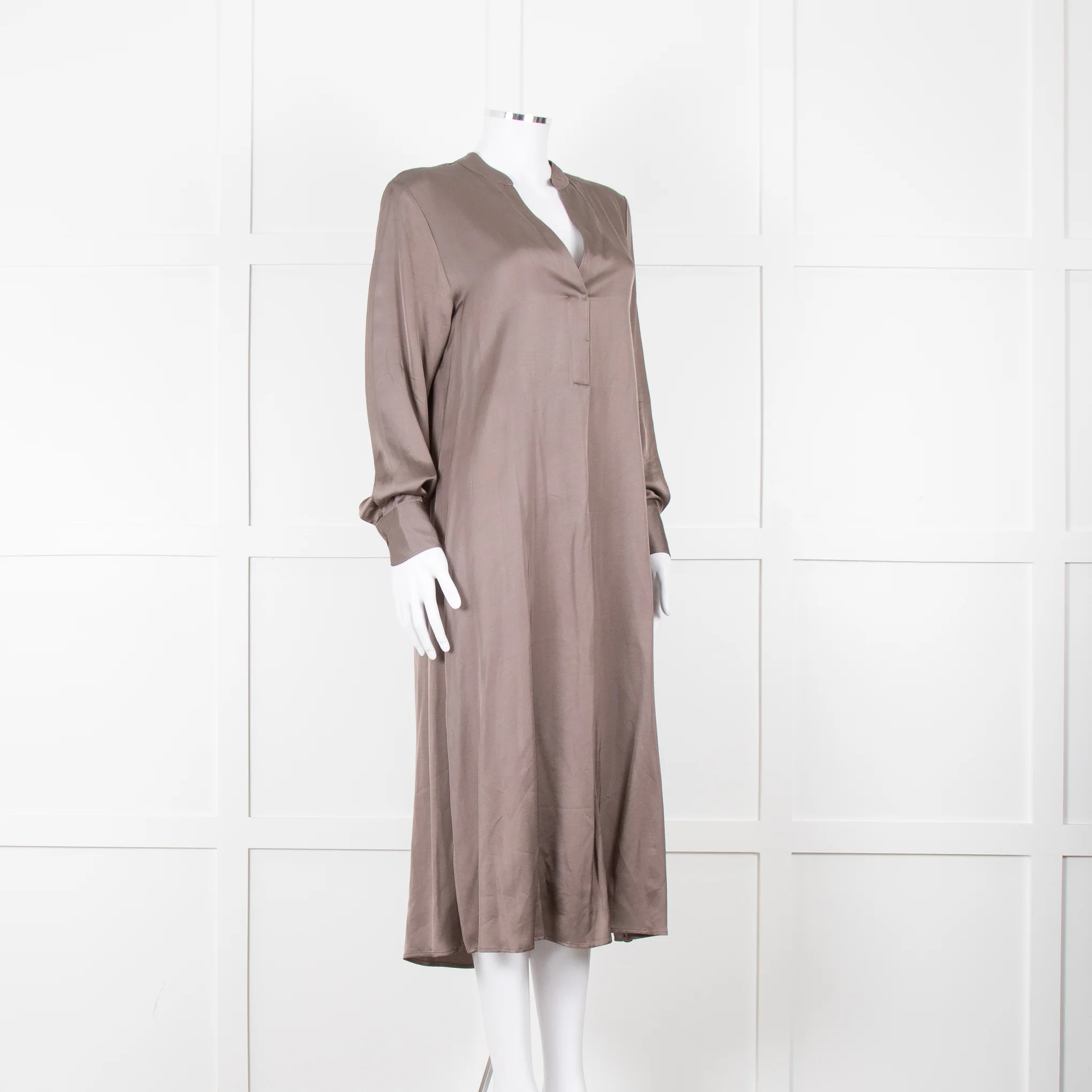 Philosophy Wear Taupe Tunic Dress - Image 2