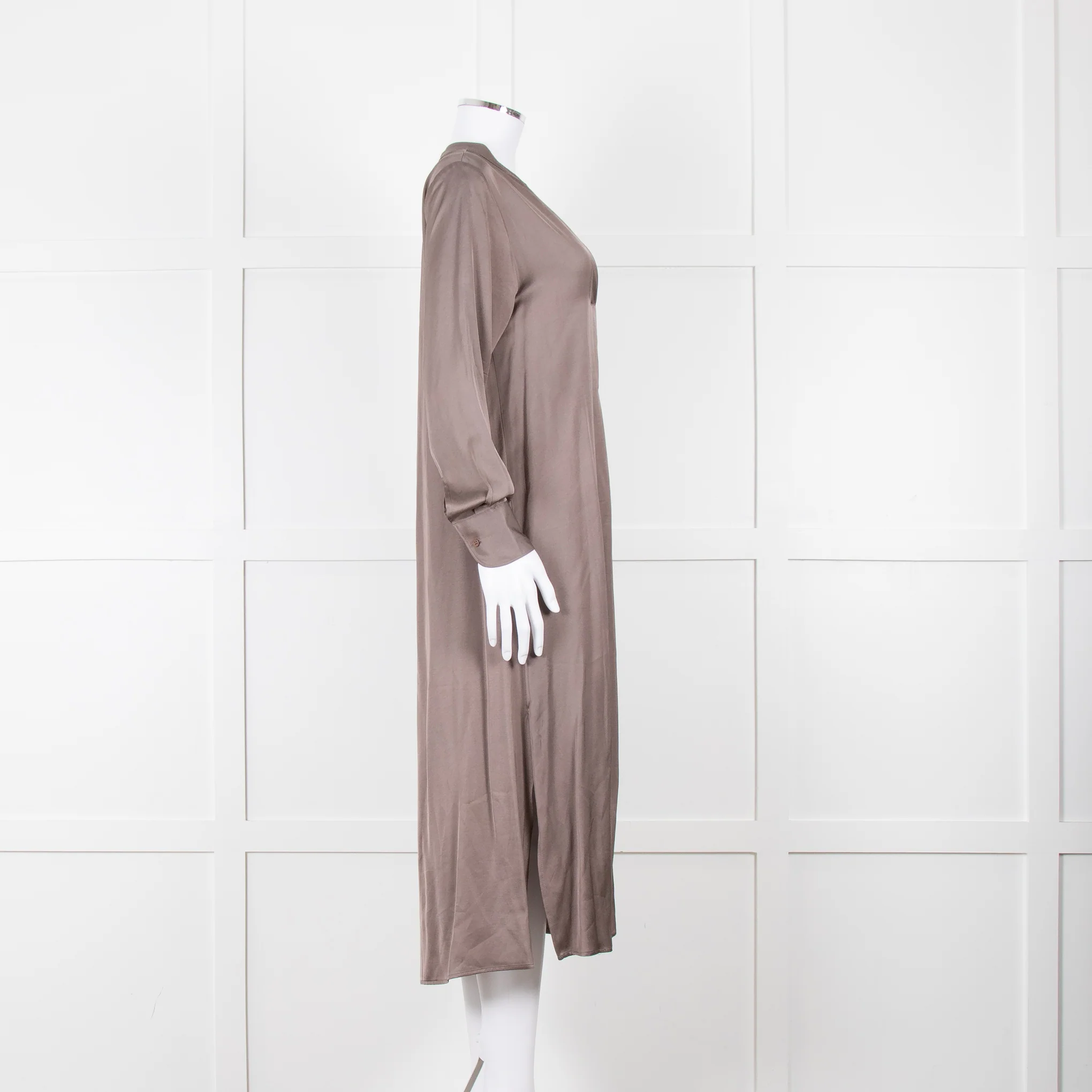 Philosophy Wear Taupe Tunic Dress - Image 3