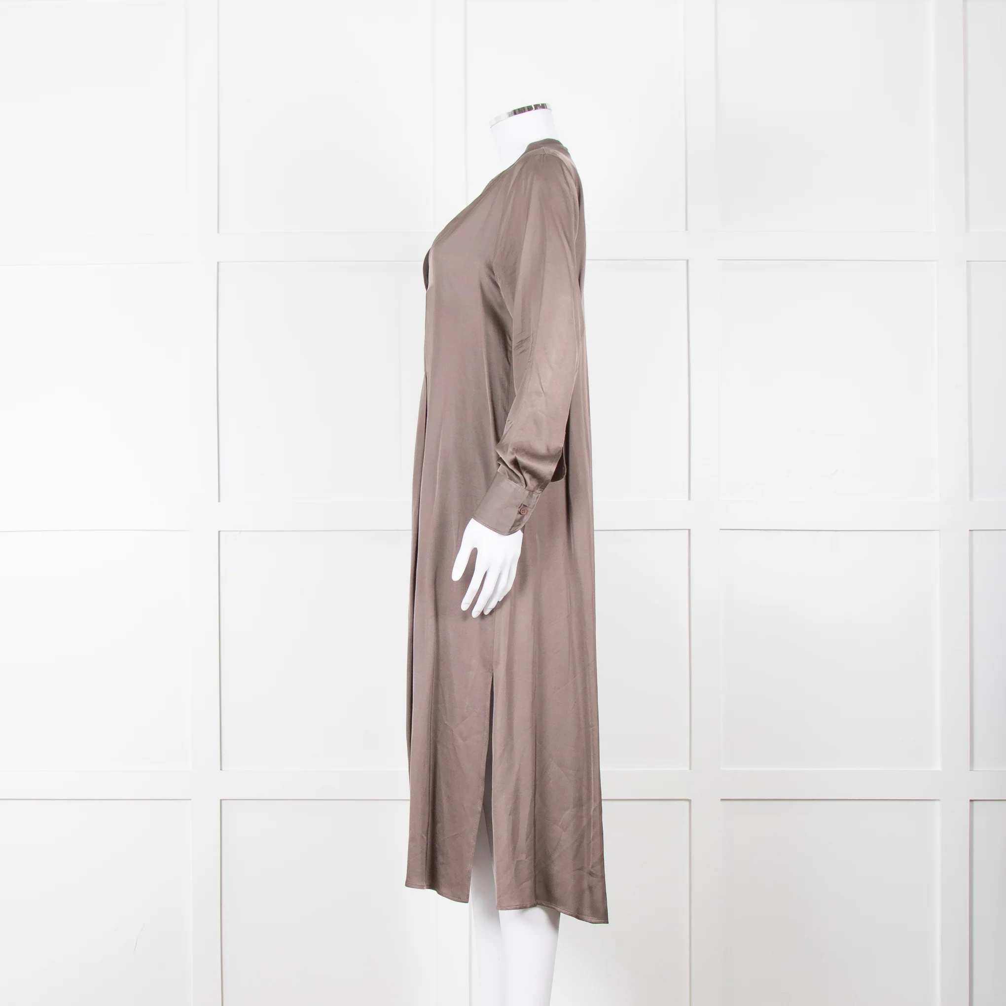Philosophy Wear Taupe Tunic Dress - Image 7