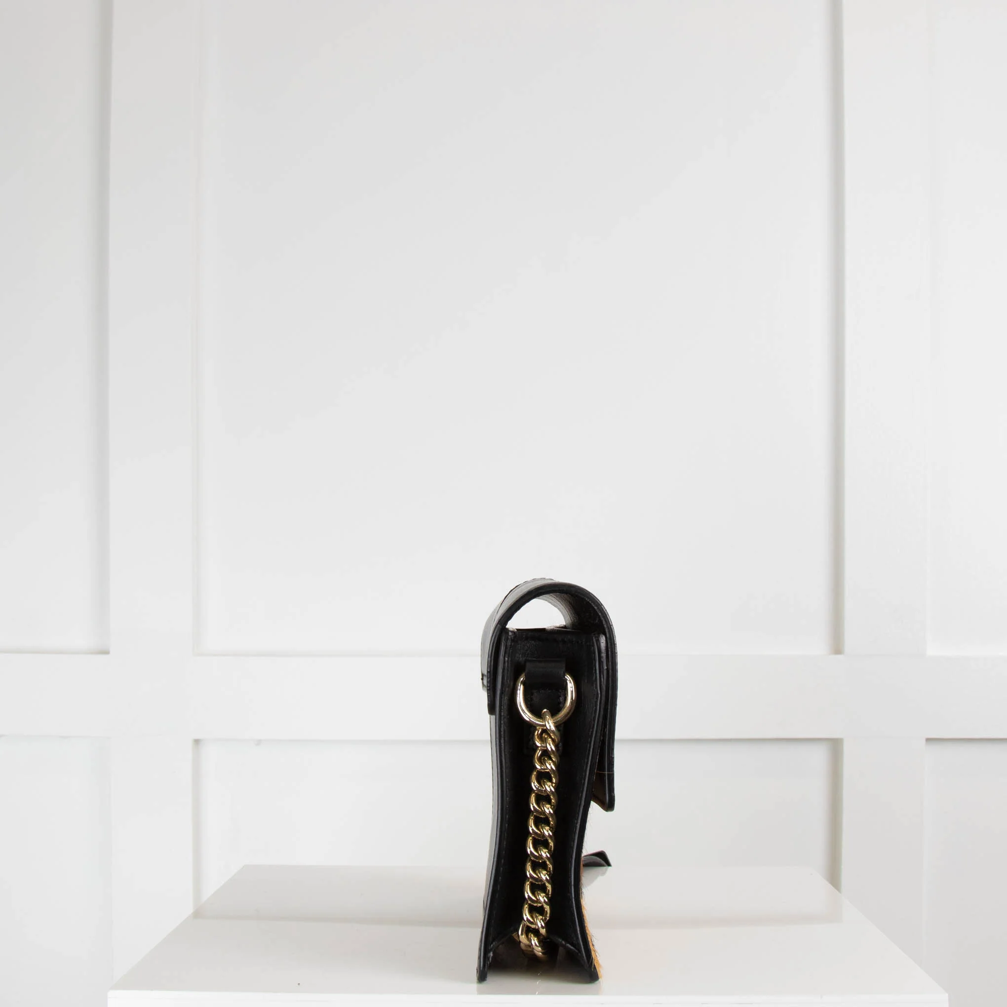Pinko Crossbody with Leopard Panel - Image 3