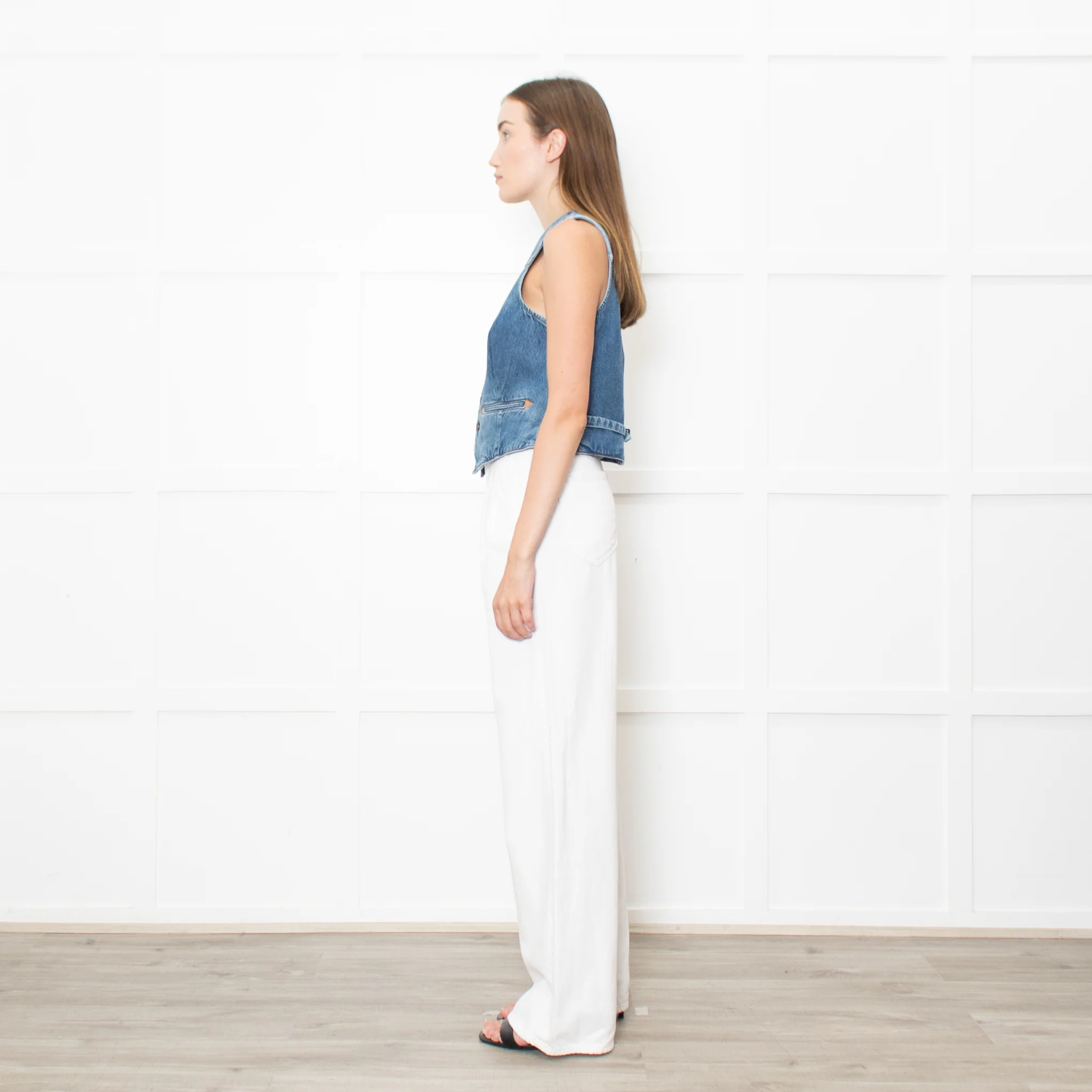 Polo Ralph Lauren Short Denim Waistcoat - Image 3