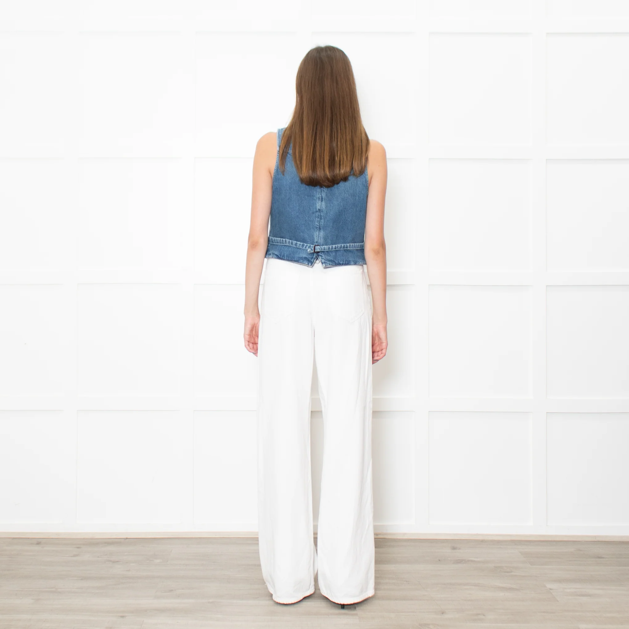 Polo Ralph Lauren Short Denim Waistcoat - Image 4