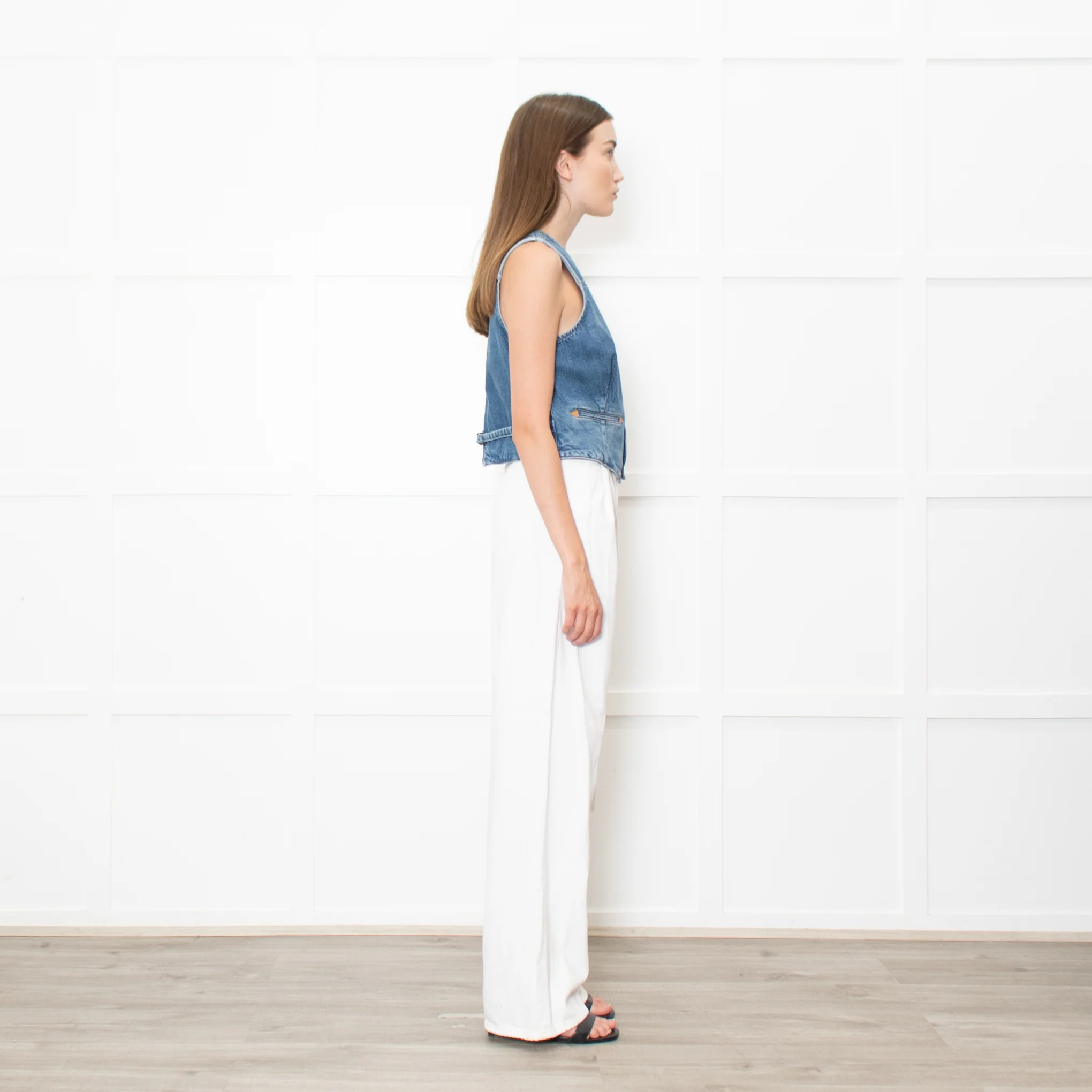 Polo Ralph Lauren Short Denim Waistcoat - Image 5
